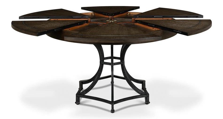 Sunset Jupe Dining Table Med Artisan Gry - Remutear