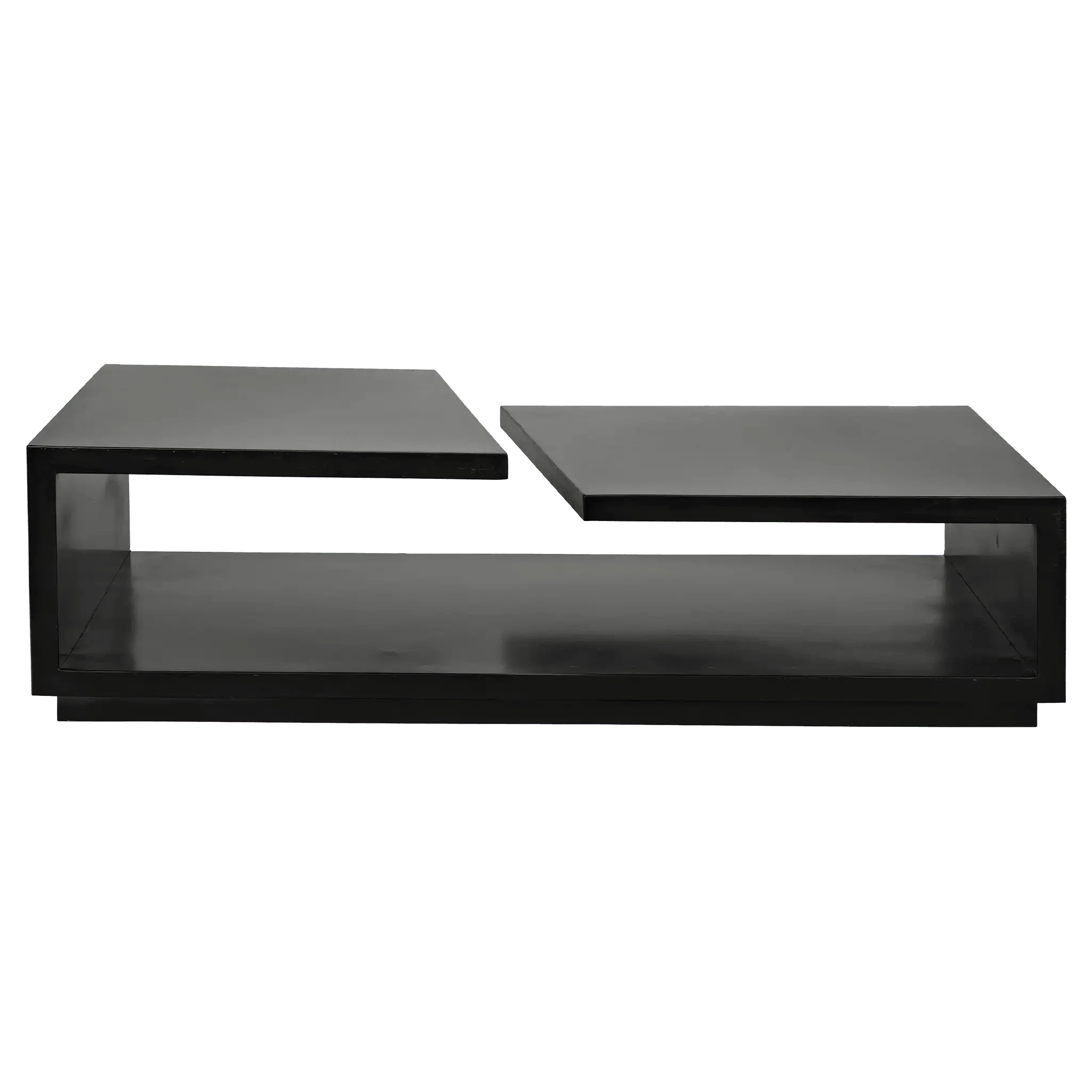 Shift Coffee Table, Black Steel - Remutear