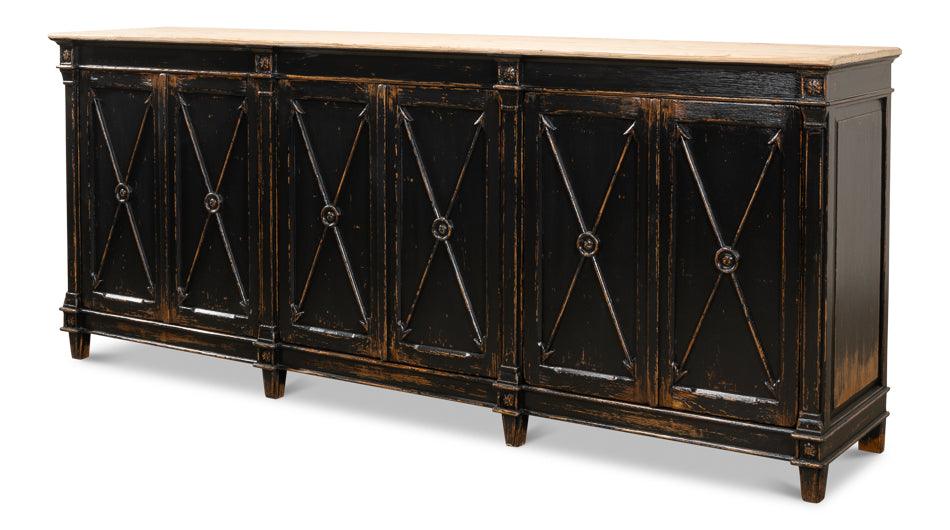 Marksman Sideboard - Antique Ebony - Remutear