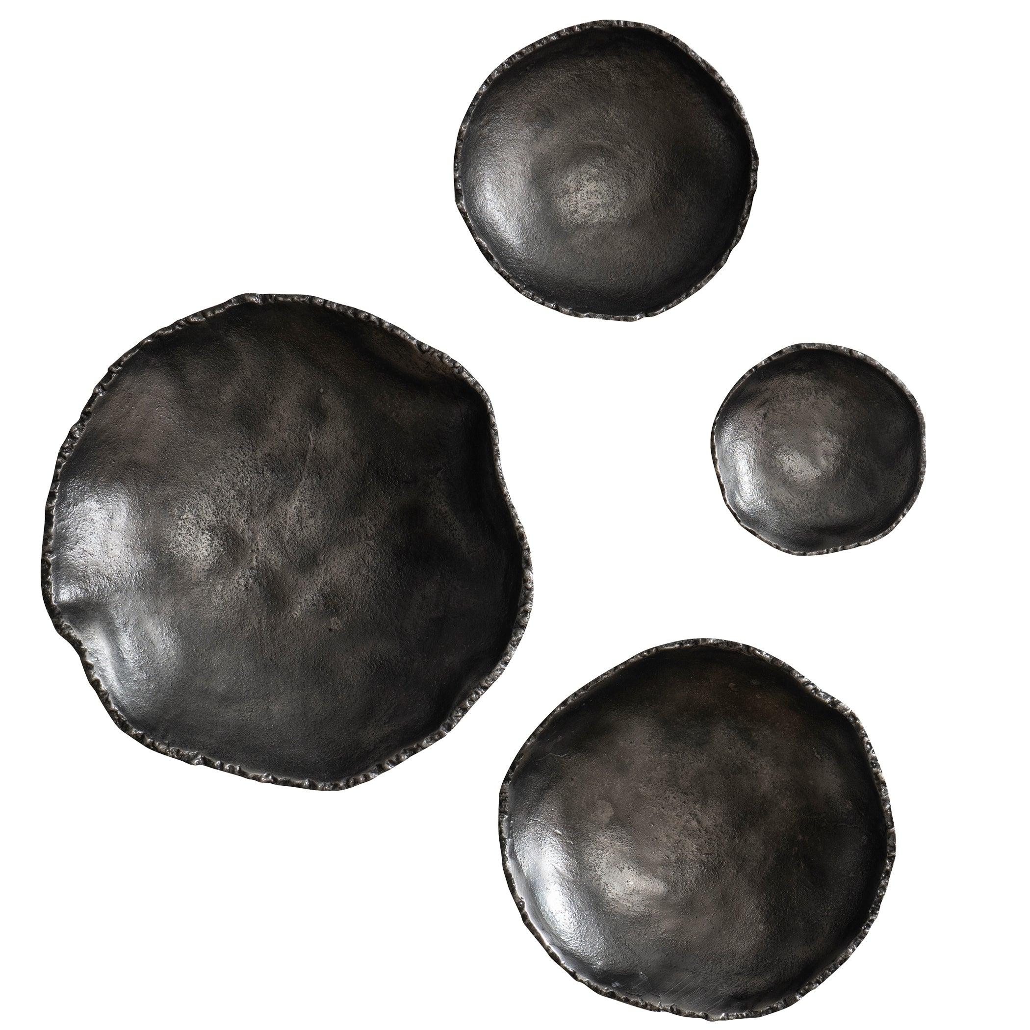 Lucky Coins Nickel Wall Decor, Set/4 - Remutear