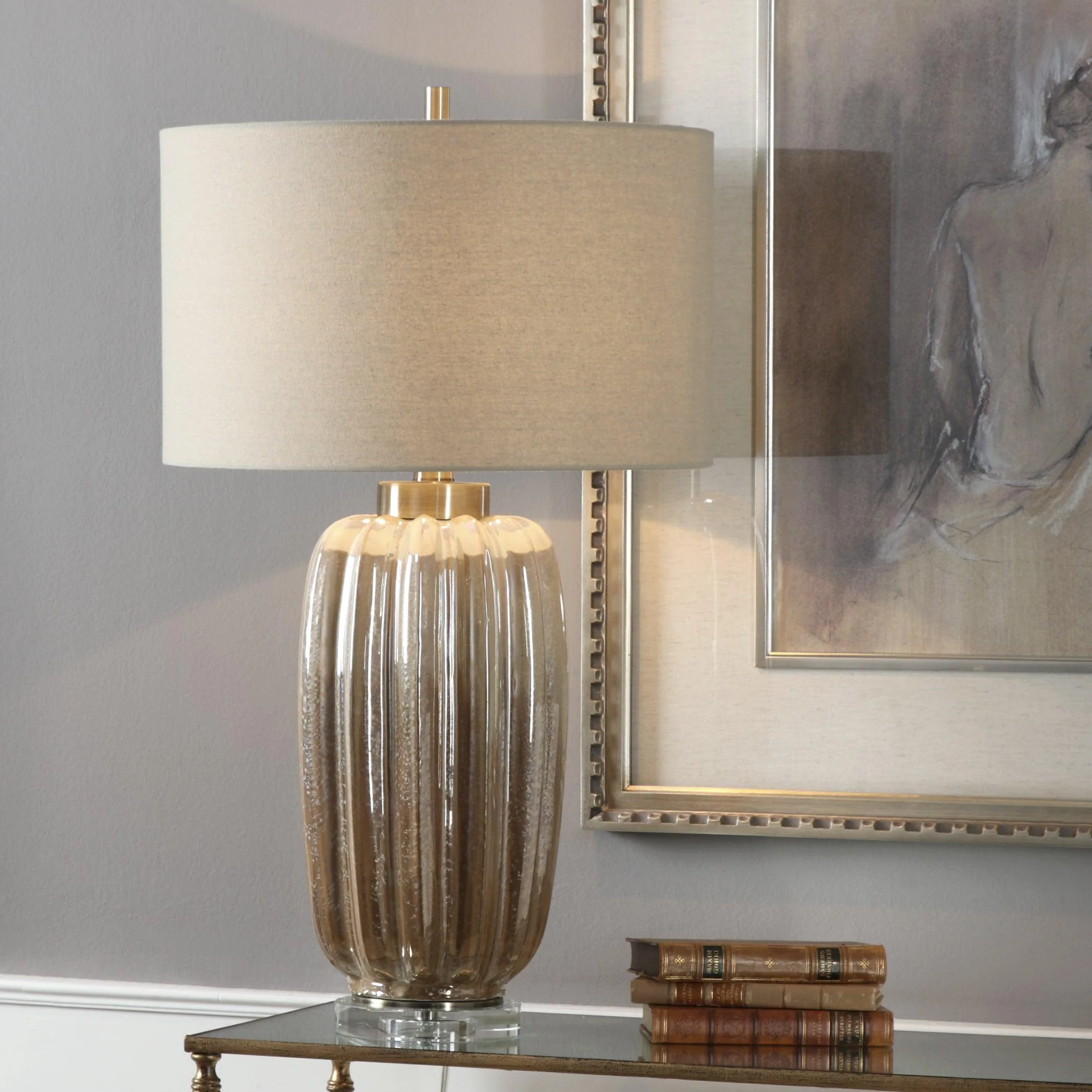 GISTOVA GOLD TABLE LAMP - Remutear