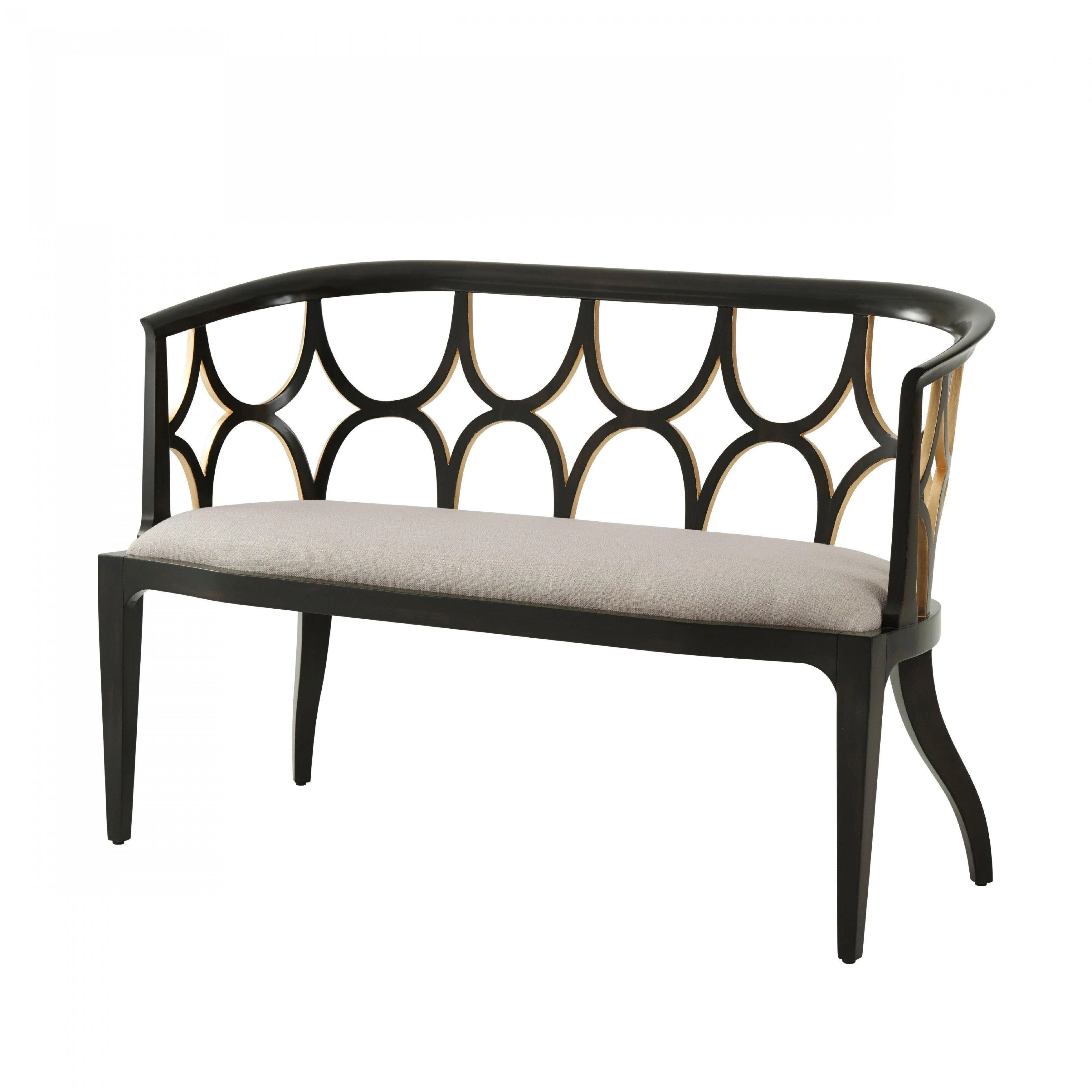 Ebonised Connaught Settee - Remutear
