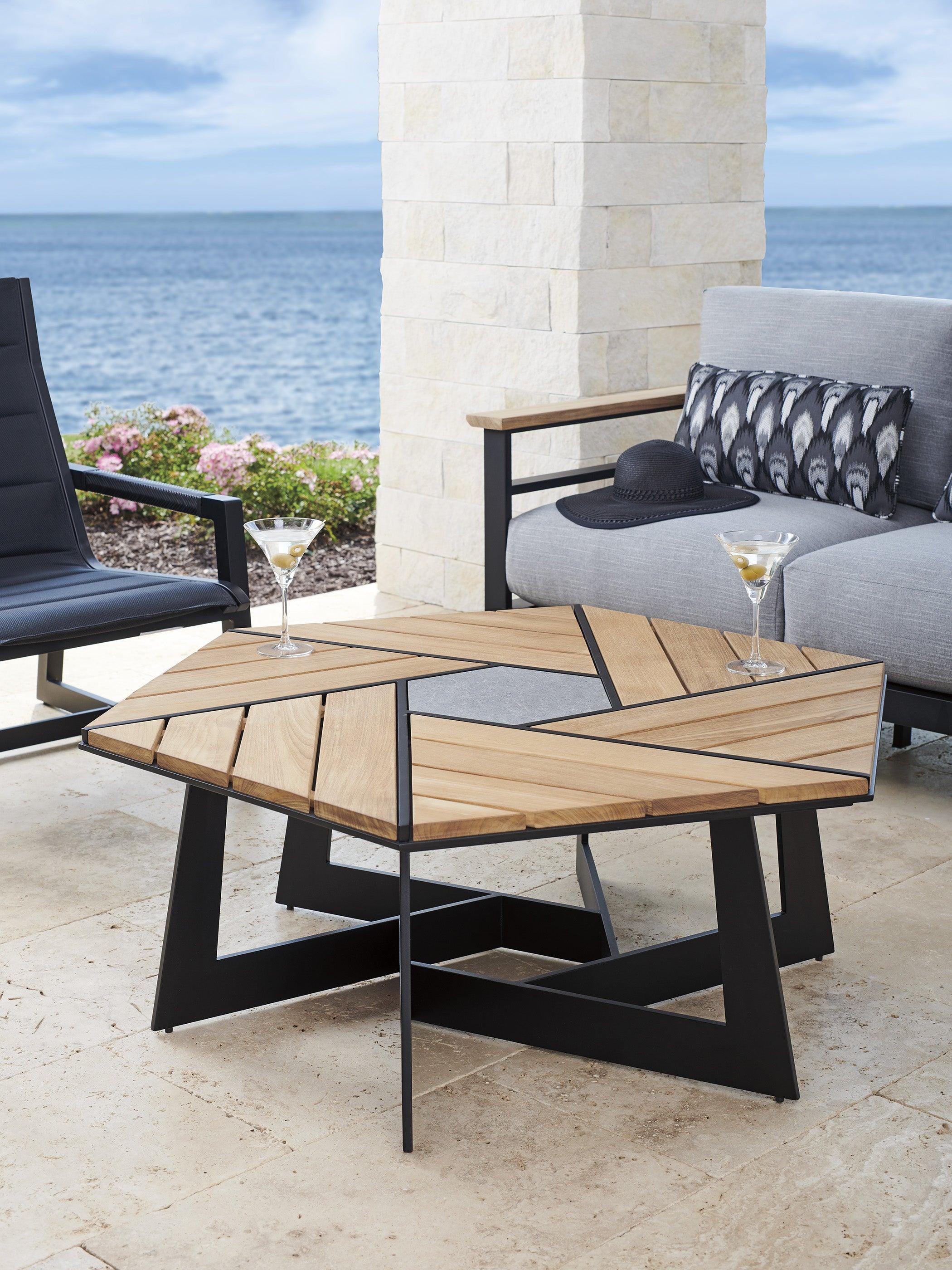 South Beach Hexagonal Cocktail Table - Remutear