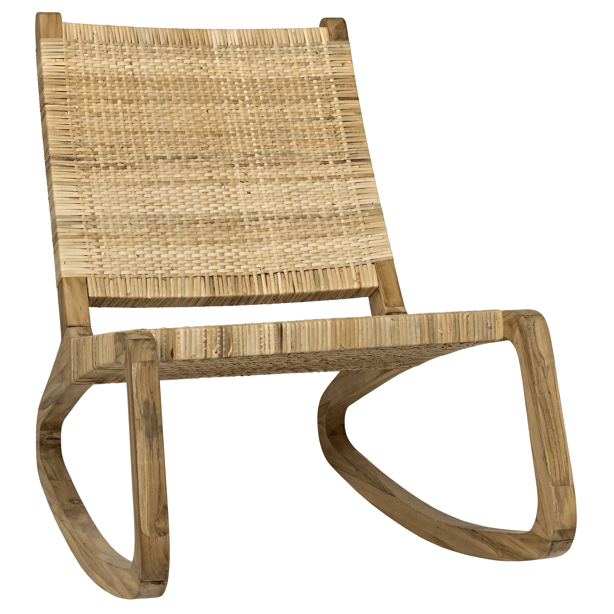 Las Palmas Chair, Teak with Woven - Remutear