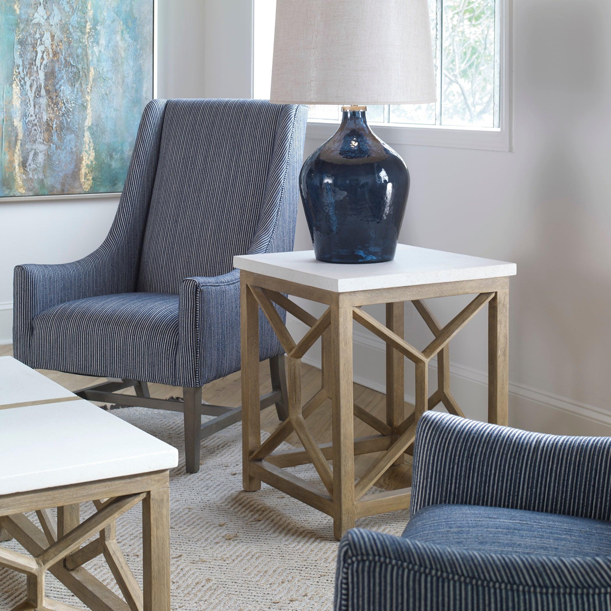 Catali Stone End Table - Remutear