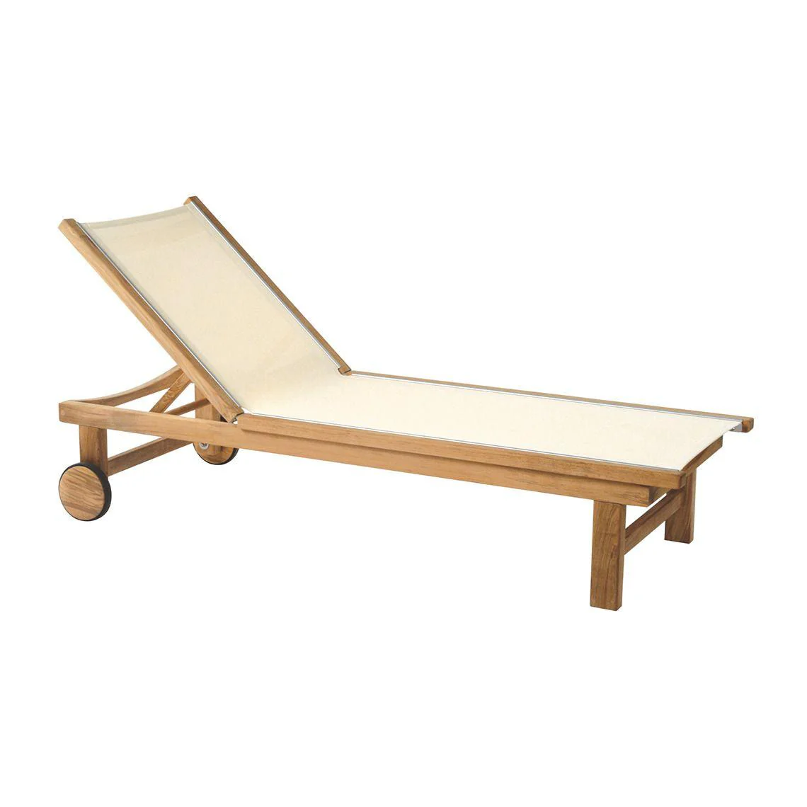 St. Tropez Adj. Chaise Lounge W/Wheels - Remutear