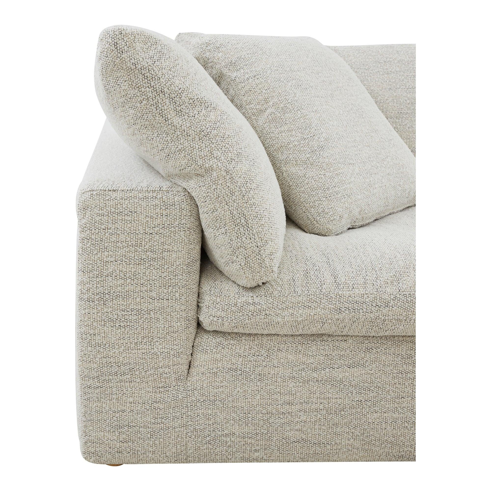 Clay Lounge Modular Performance Fabric Coastside Sand - Remutear
