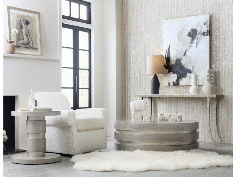 Melange Guilded Accent Table - Remutear