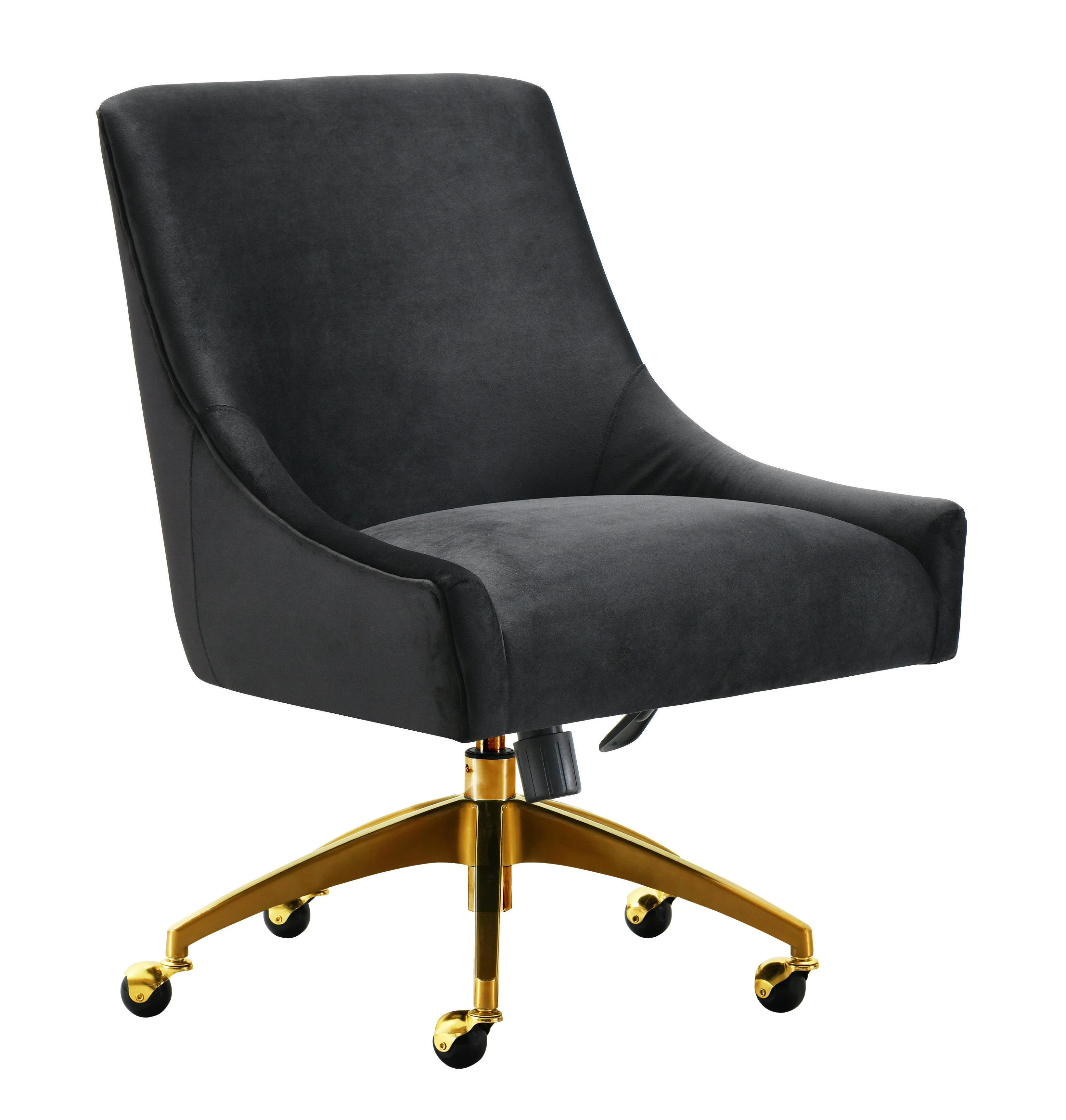 Beatrix Black Office Swivel Chair - Remutear