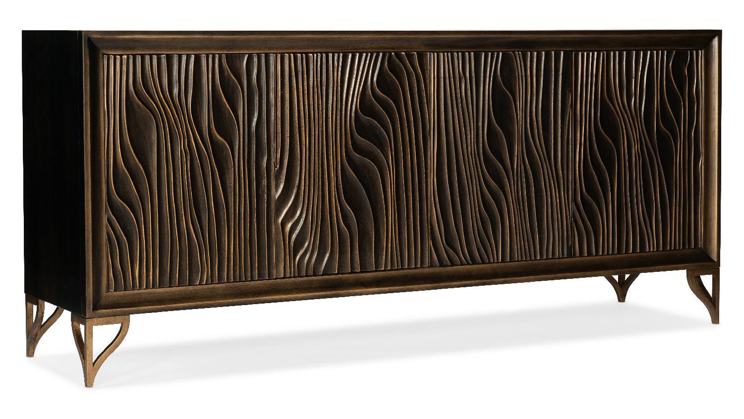 Melange Mountgomery Four Door Credenza - Remutear