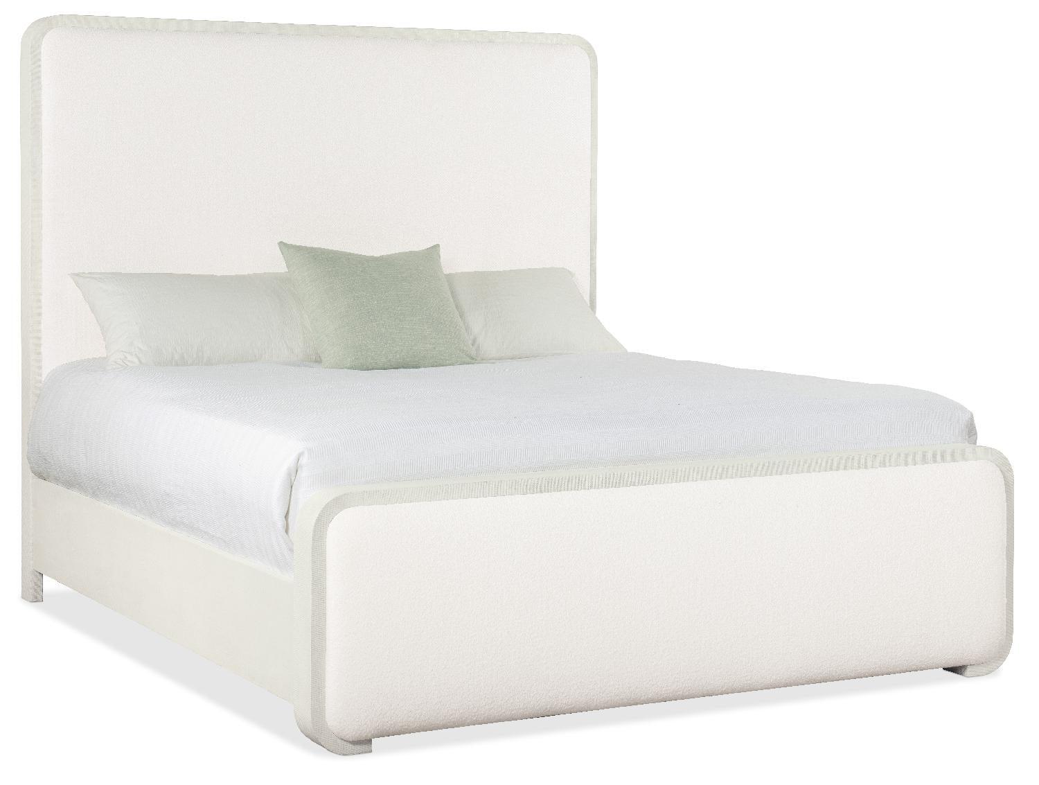 Serenity Ashore Upholstered Panel Bed - Remutear