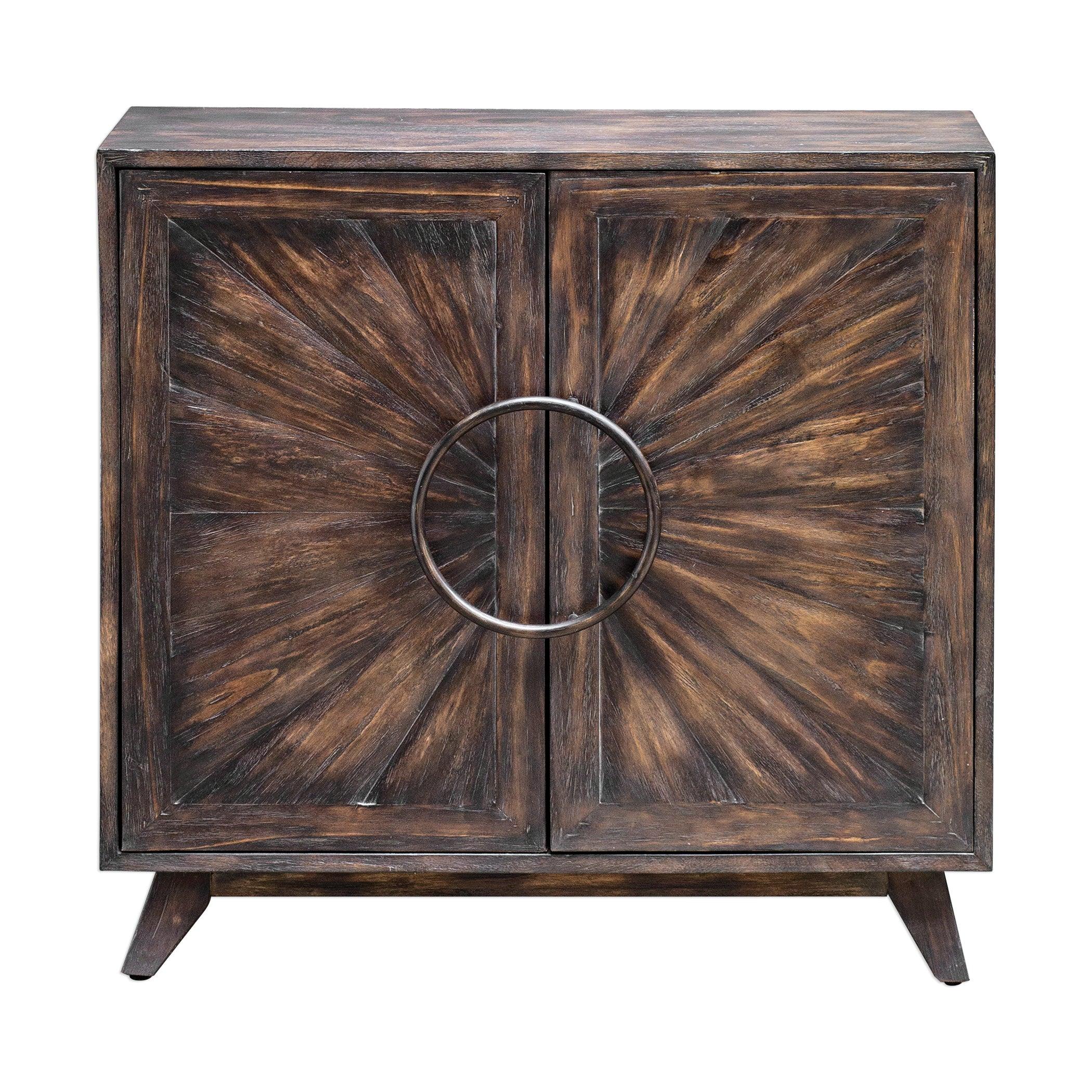 Kohana Black Console Cabinet - Remutear