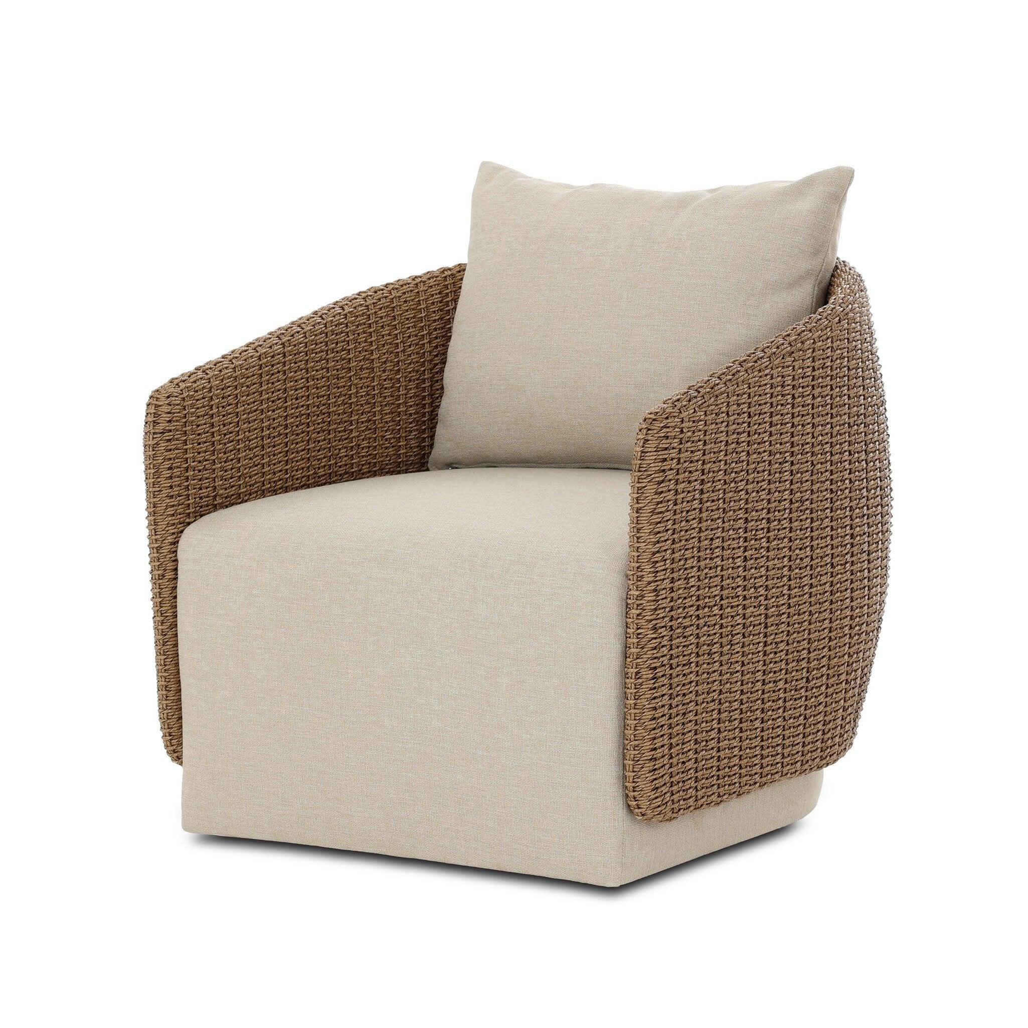 Maven Outdoor Swivel Chair - Remutear