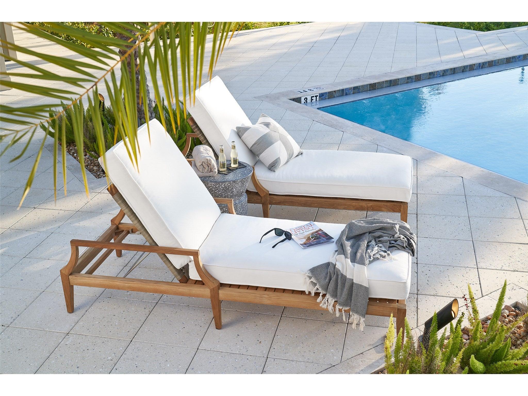 Outdoor Chesapeake Chaise Lounge - Remutear
