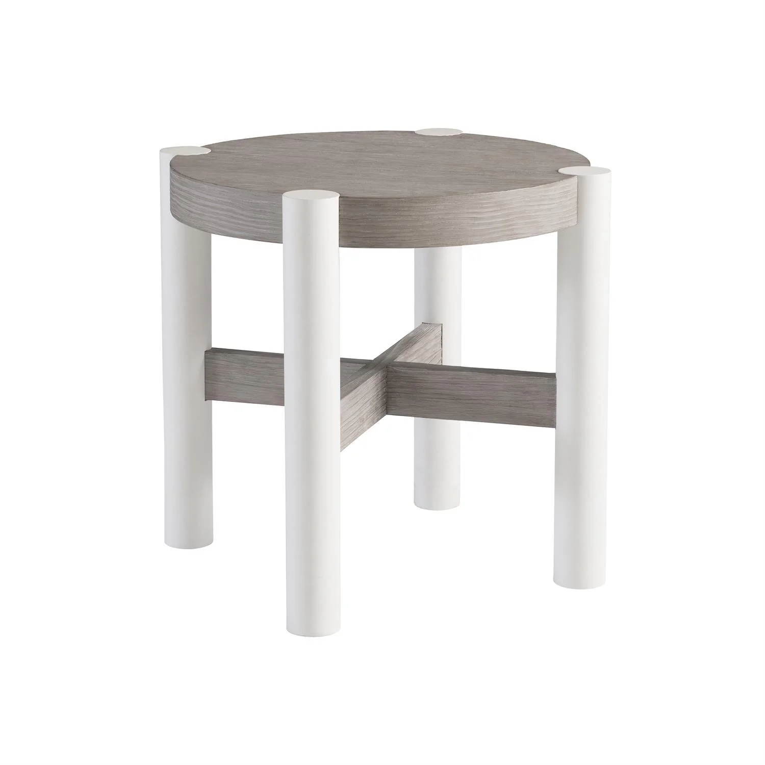 TRIANON ACCENT TABLE WOOD ROUND - Remutear