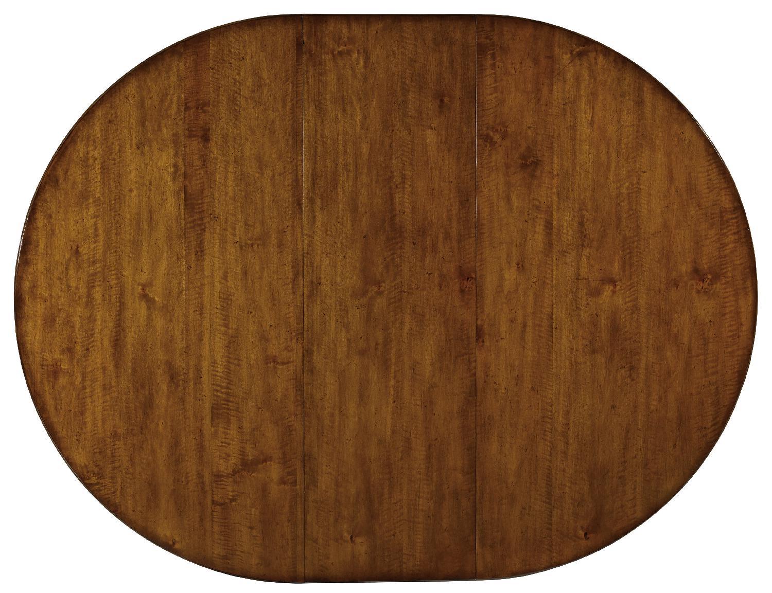 Tynecastle Round Pedestal Dining Table with One 18'' Leaf - Remutear