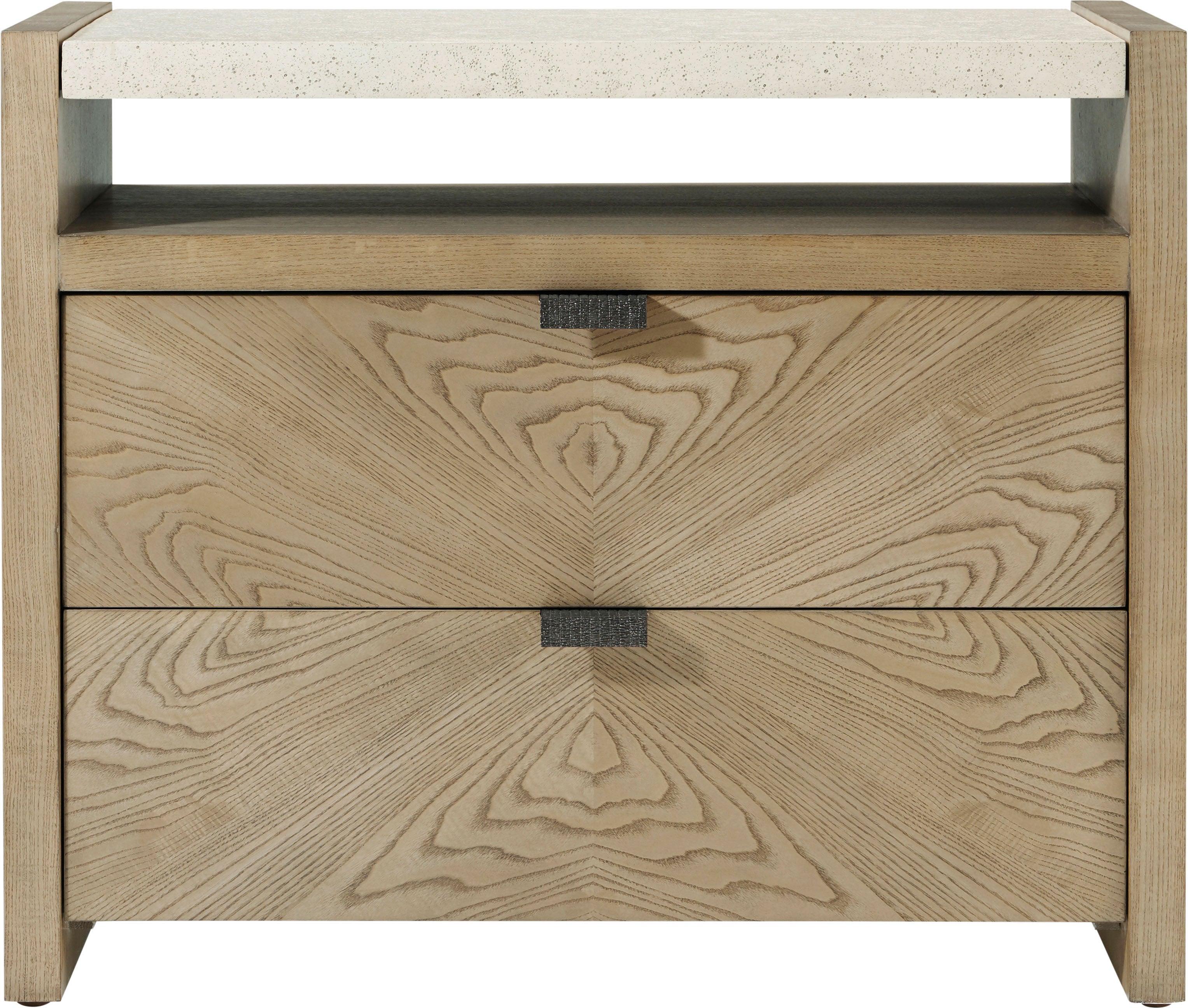 Catalina Two Drawer Nightstand - Remutear