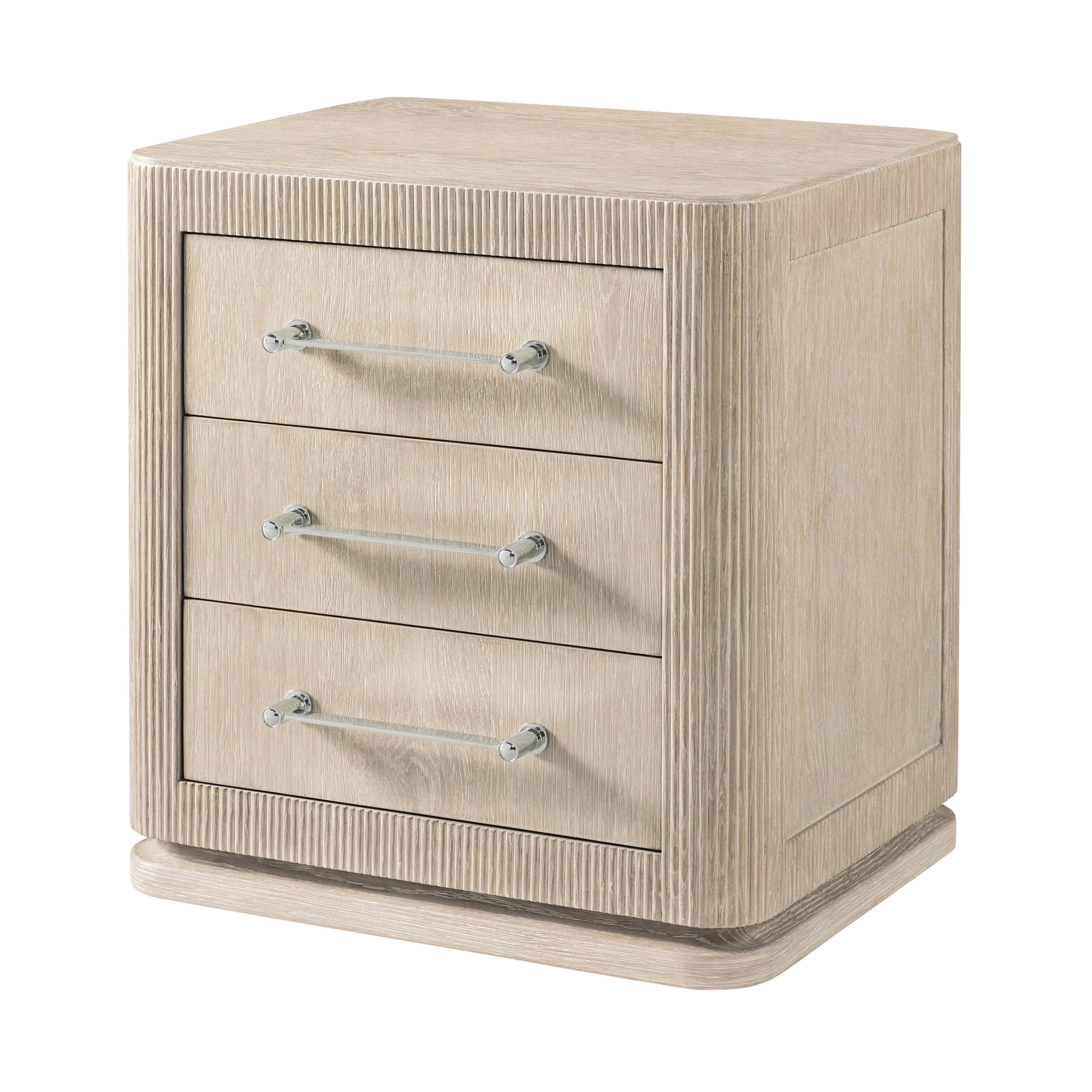 Horizon Three Drawer Small Nightstand - Remutear