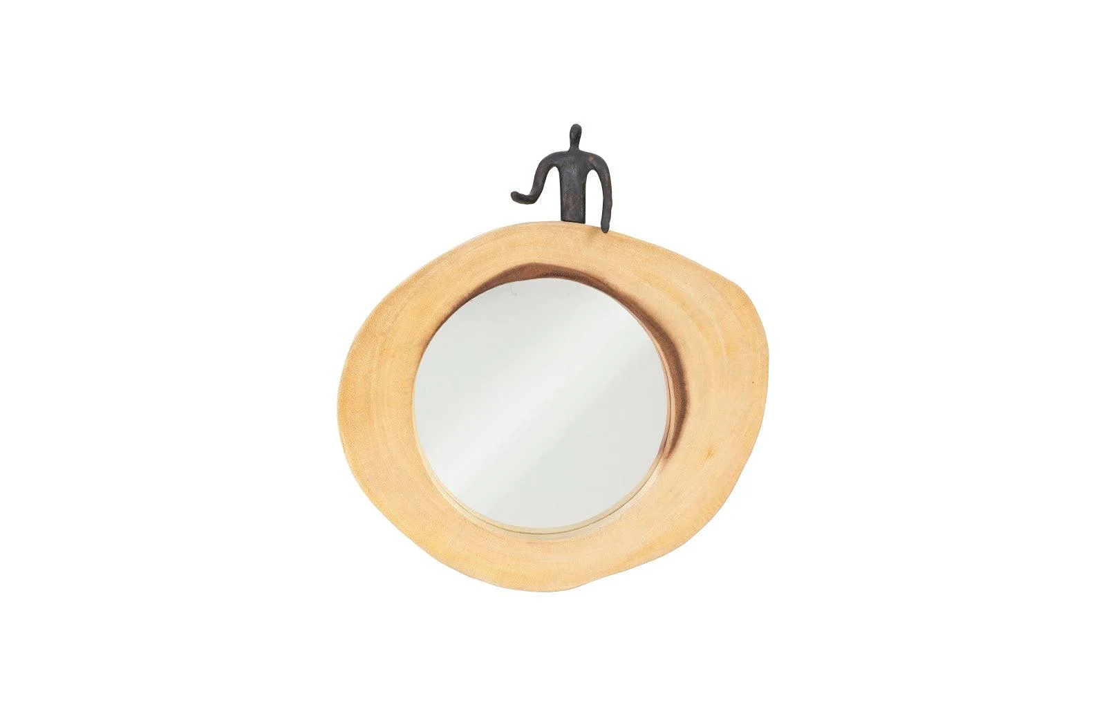 Atlas Cross Cut Mirror, Small, Half Man, Right - Remutear