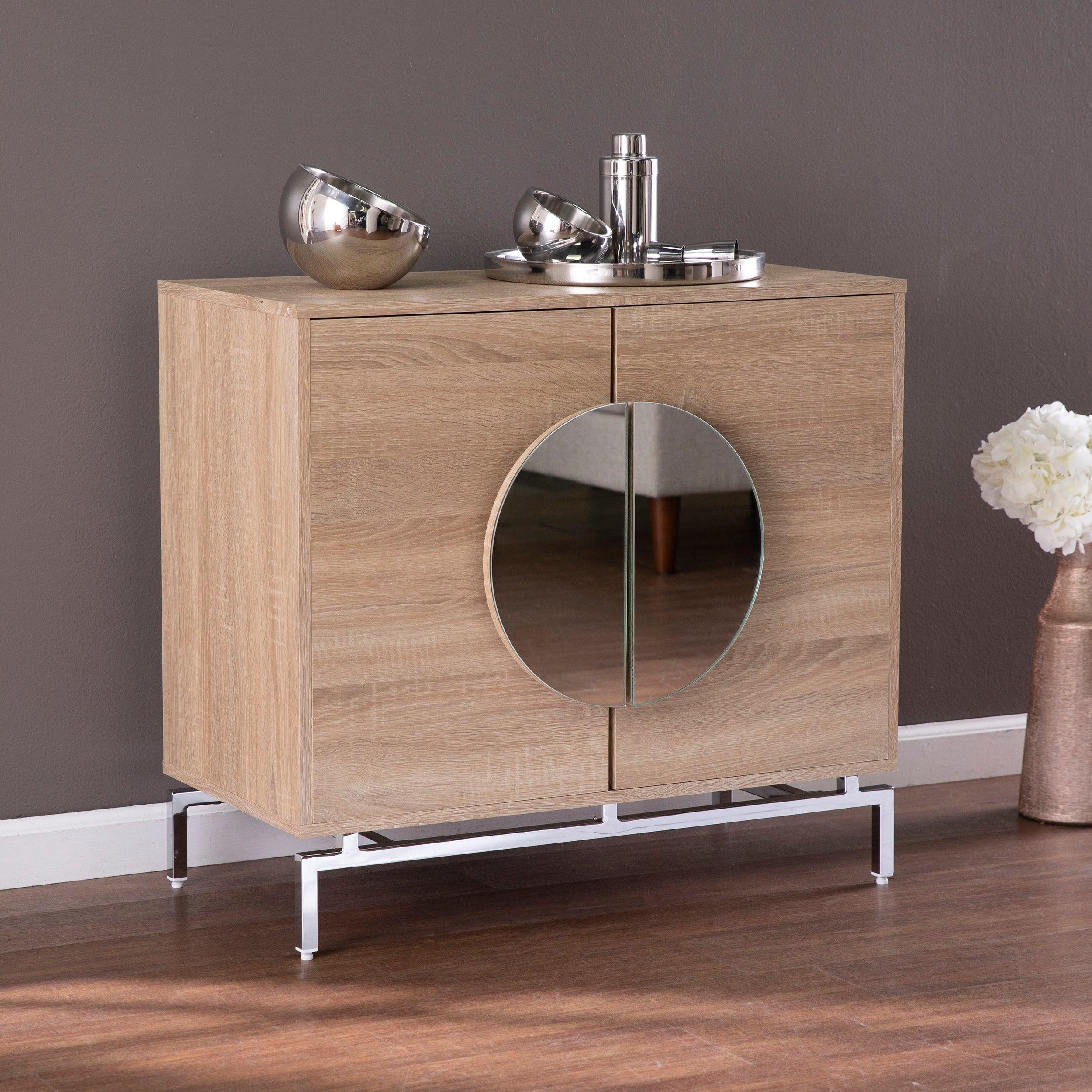 Northdom Bar Cabinet w/ Wine Storage - Remutear