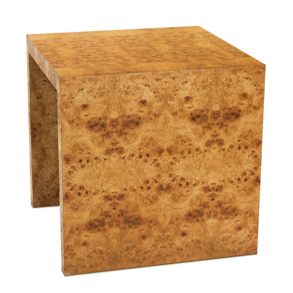 Quincy End Table Burl Wood - Remutear