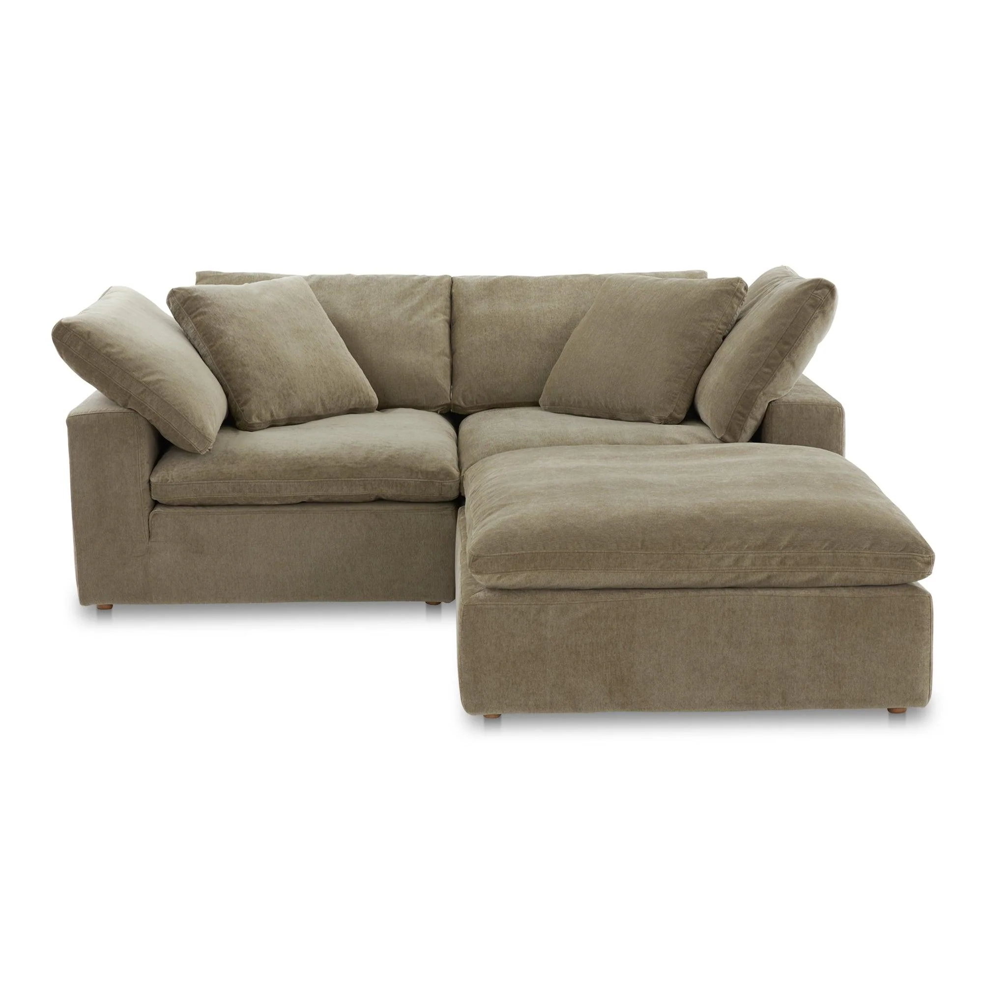Terra Nook Modular Sectional Performance Fabric Desert Sage - Remutear