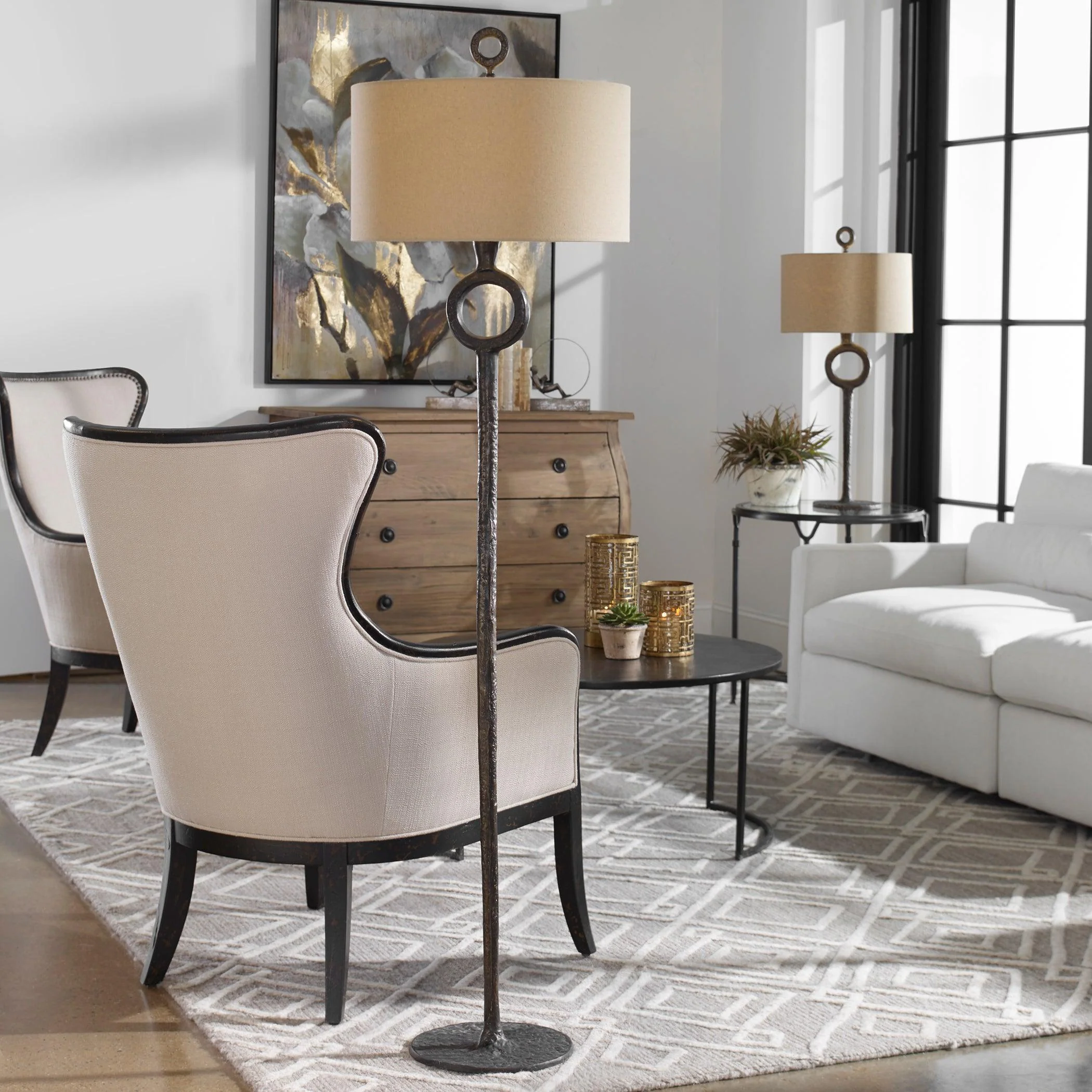 Ferro Cast Iron Floor Lamp - Remutear