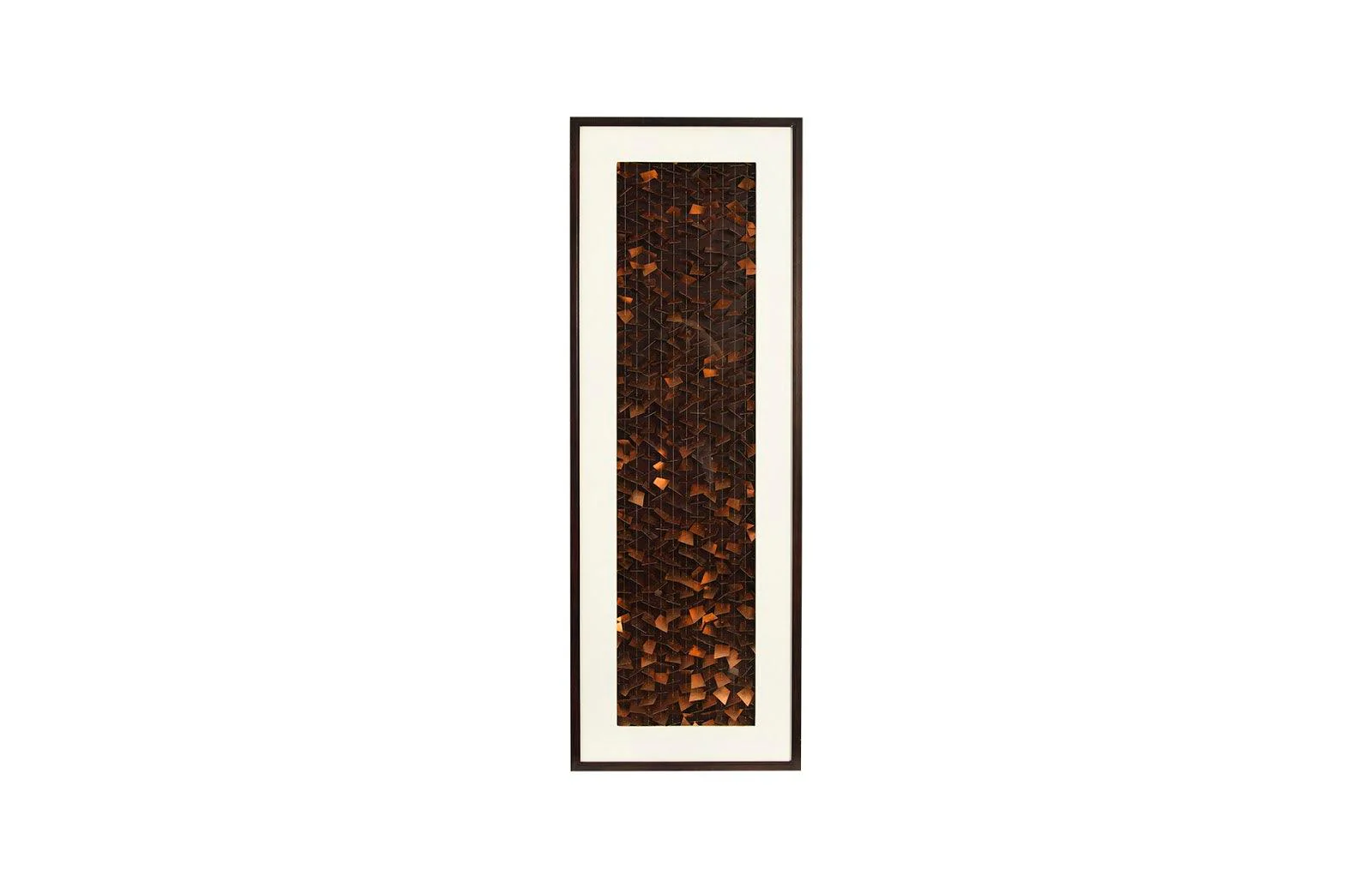 Flicker Wall Art, Rectangle, Black/Copper - Remutear