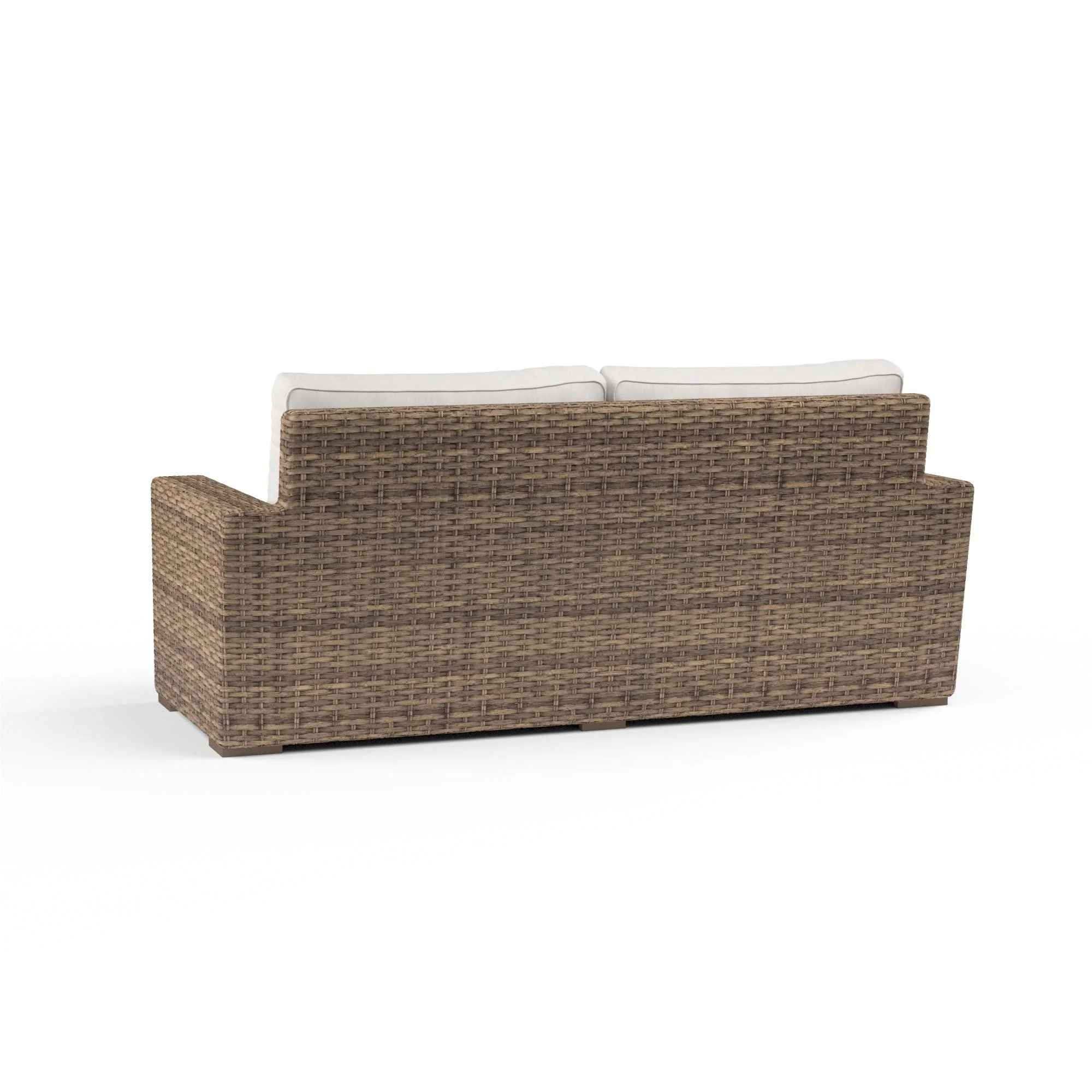 Havana Loveseat in Canvas Flax w/ Self Welt - Remutear