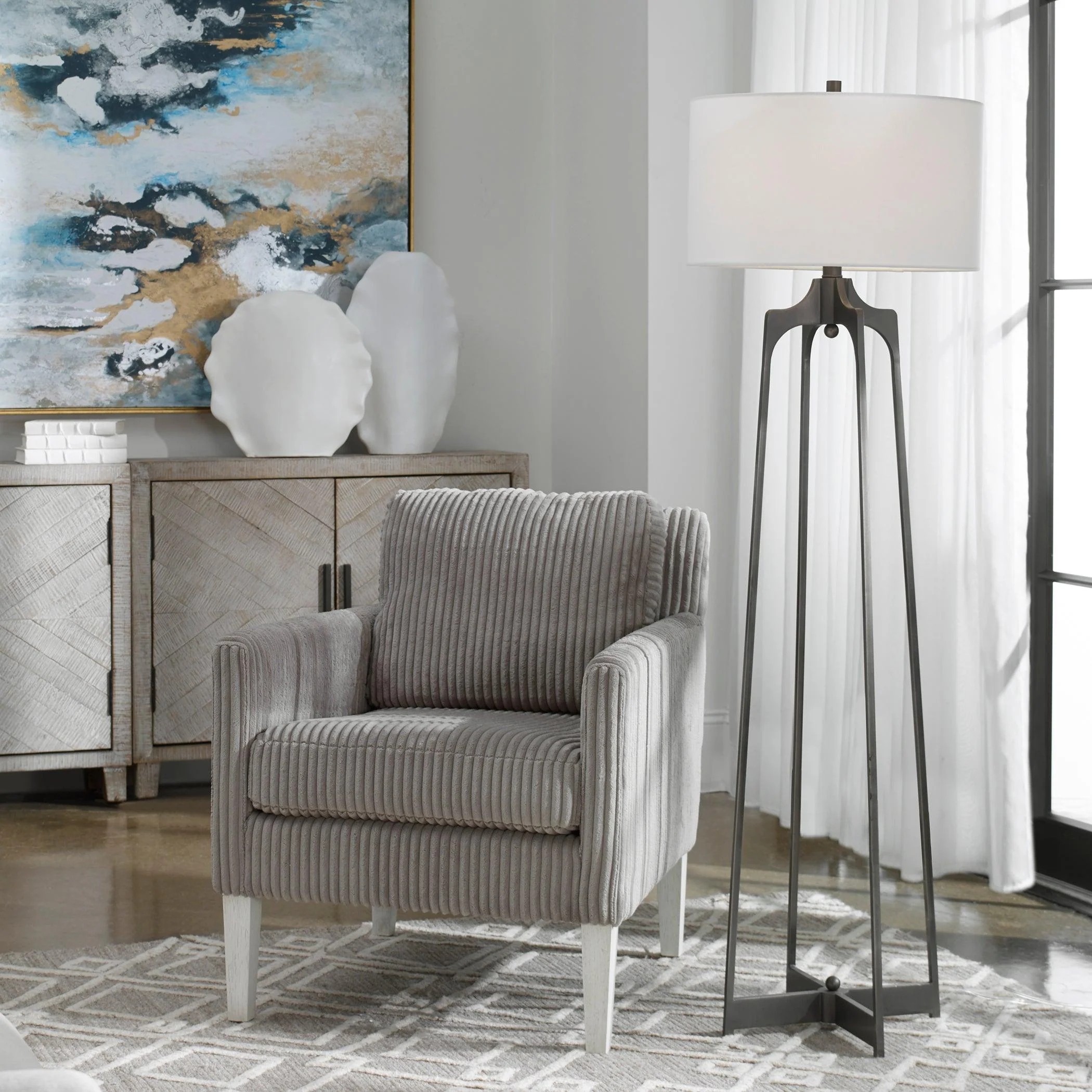 Adrian Modern Floor Lamp - Remutear