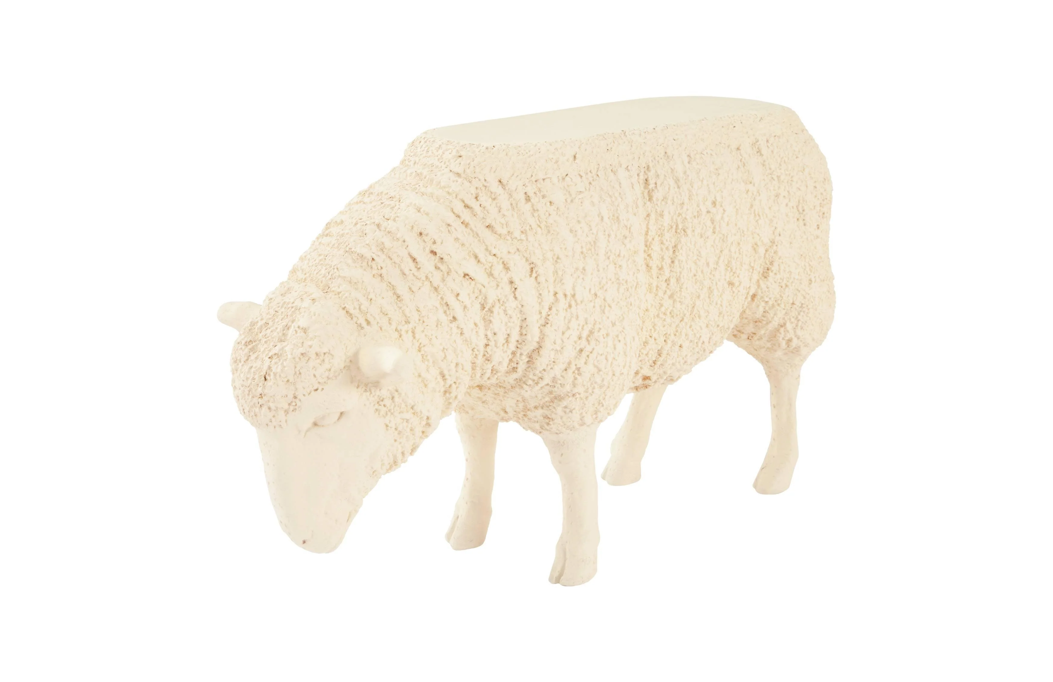 Sheep Side Table, Peach/Cream - Remutear