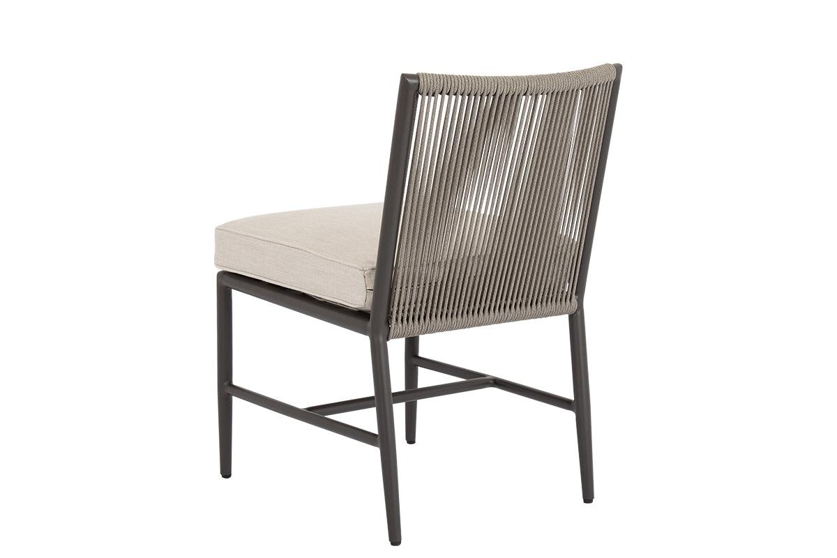 Pietra Armless Dining Chair in Echo Ash, No Welt - Remutear