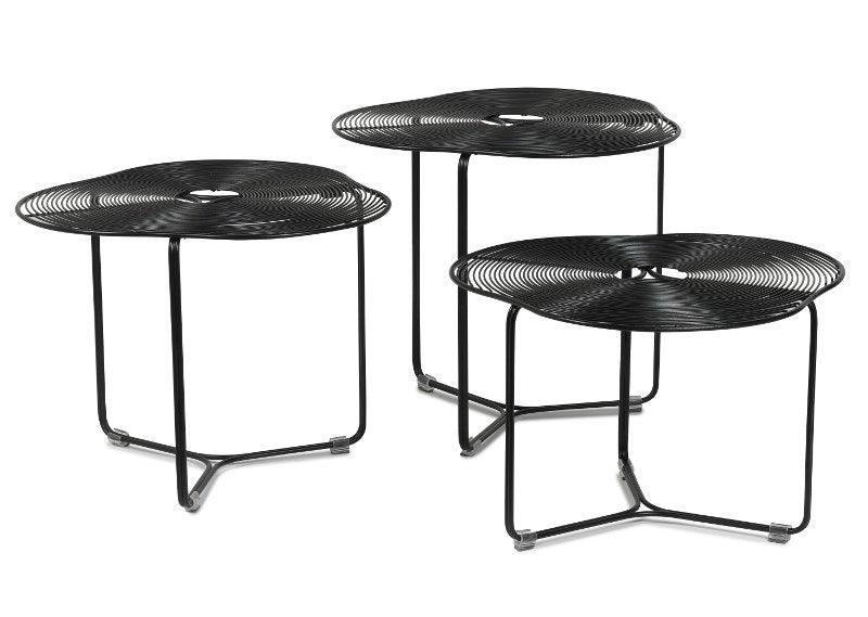 A Cote Cofee Table, Set/3, Black - Remutear