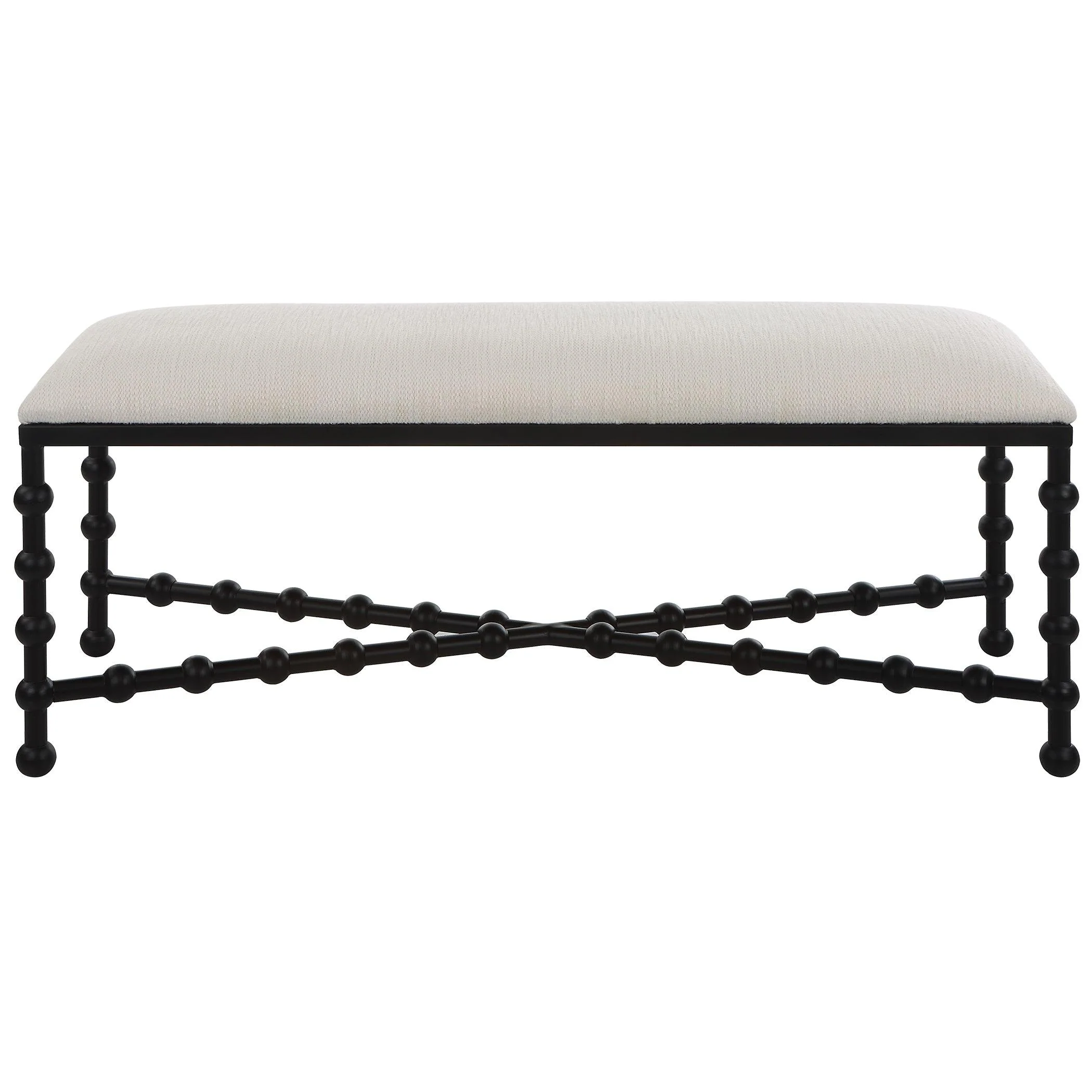 Iron Drops Cushioned Bench - Remutear