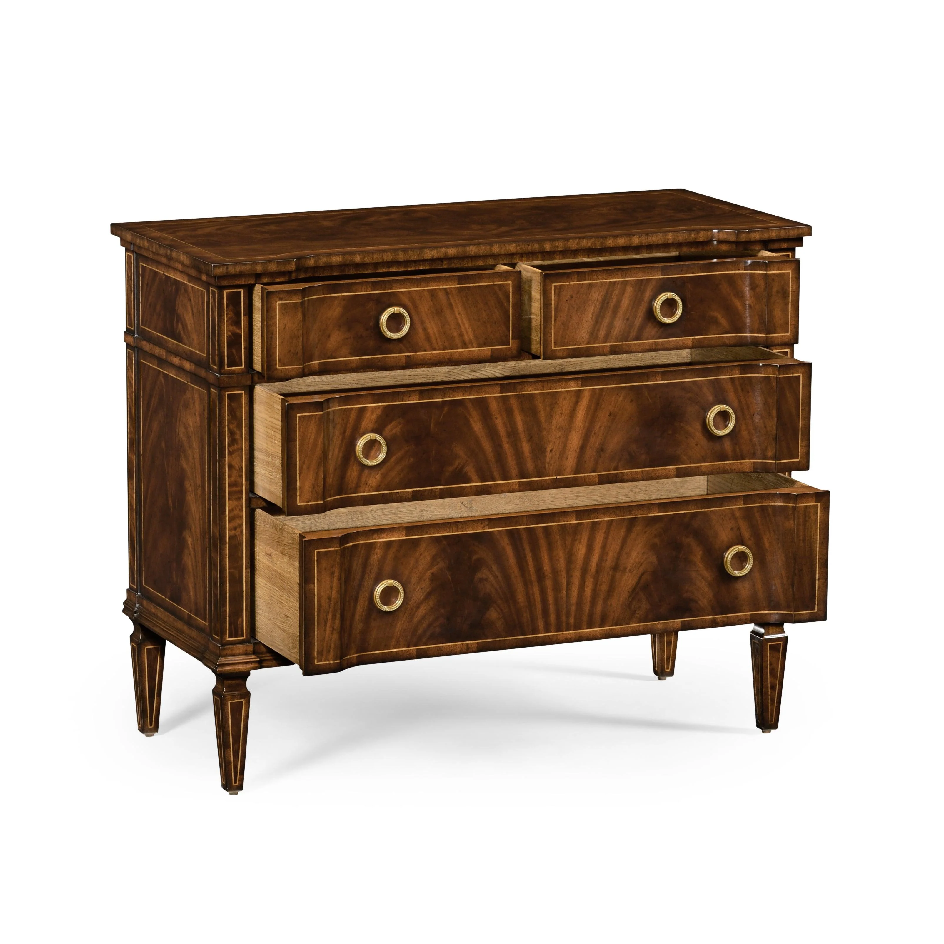Versailles Regency style Mahogany Chest of Drawers - Remutear