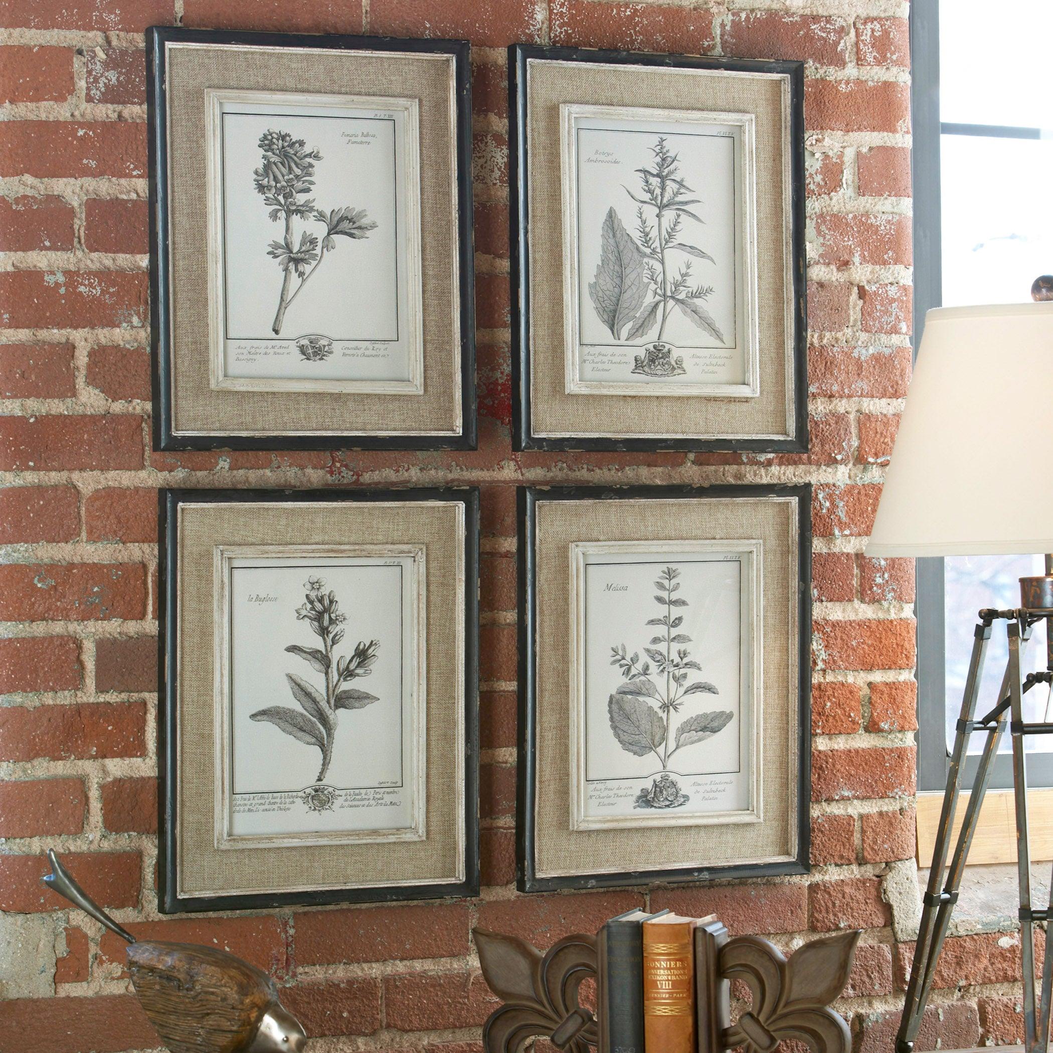 Casual Grey Study Framed Art Set/4 - Remutear