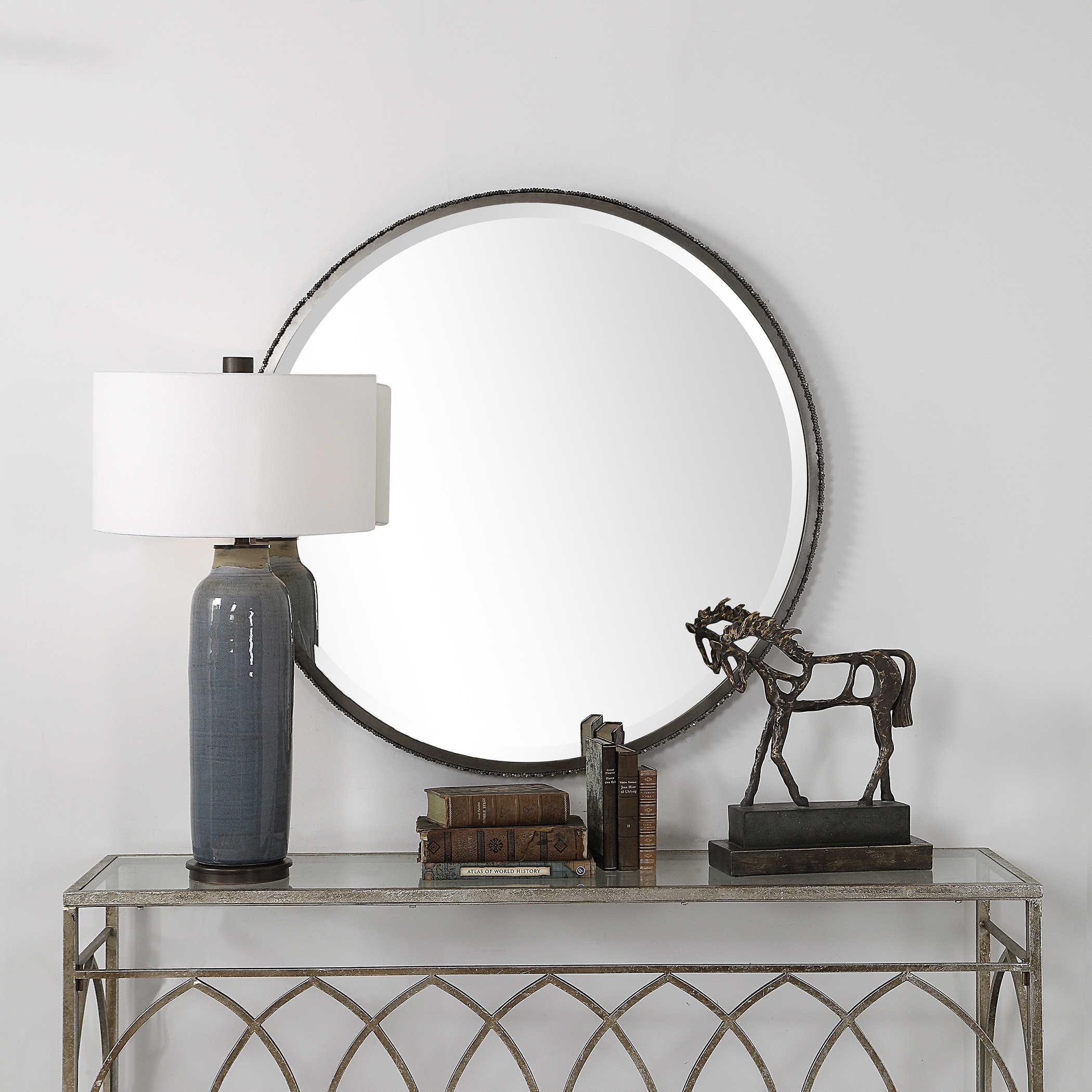 ADA ROUND STEEL MIRROR - Remutear