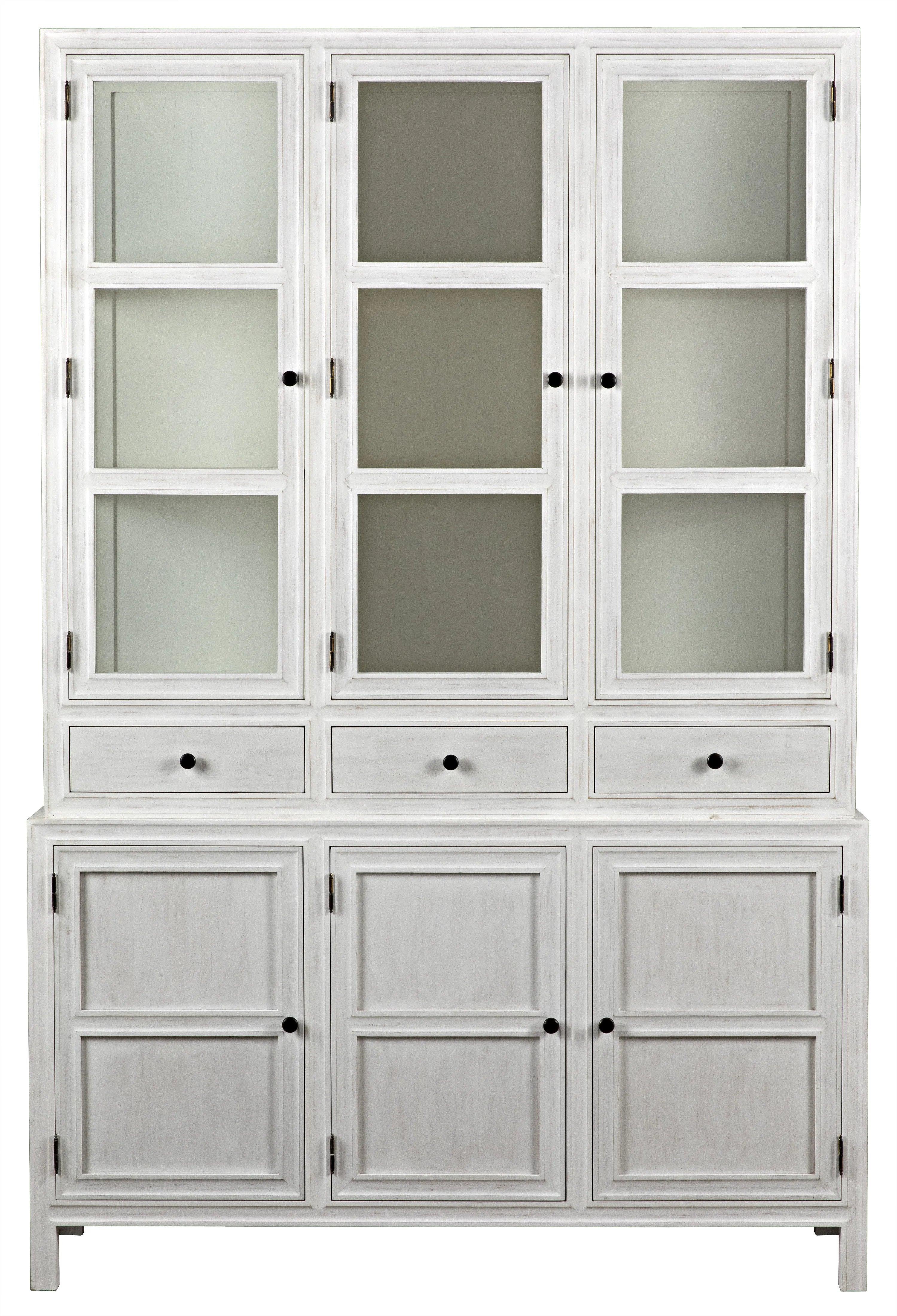 Colonial Hutch, White Wash - Remutear