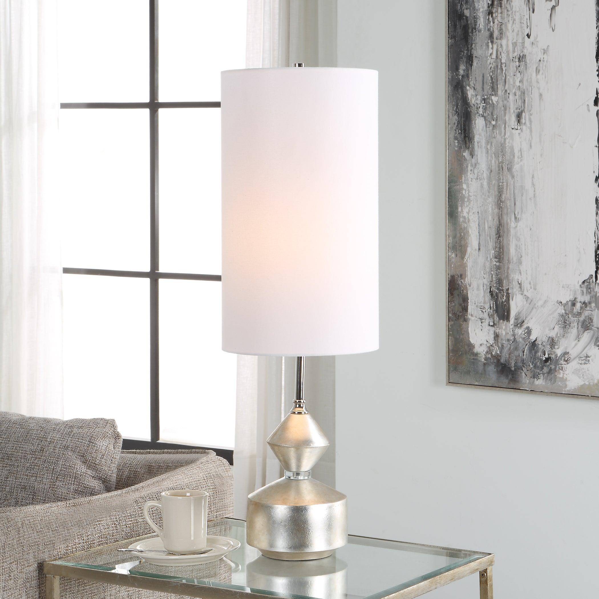 Vial Silver Buffet Lamp - Remutear