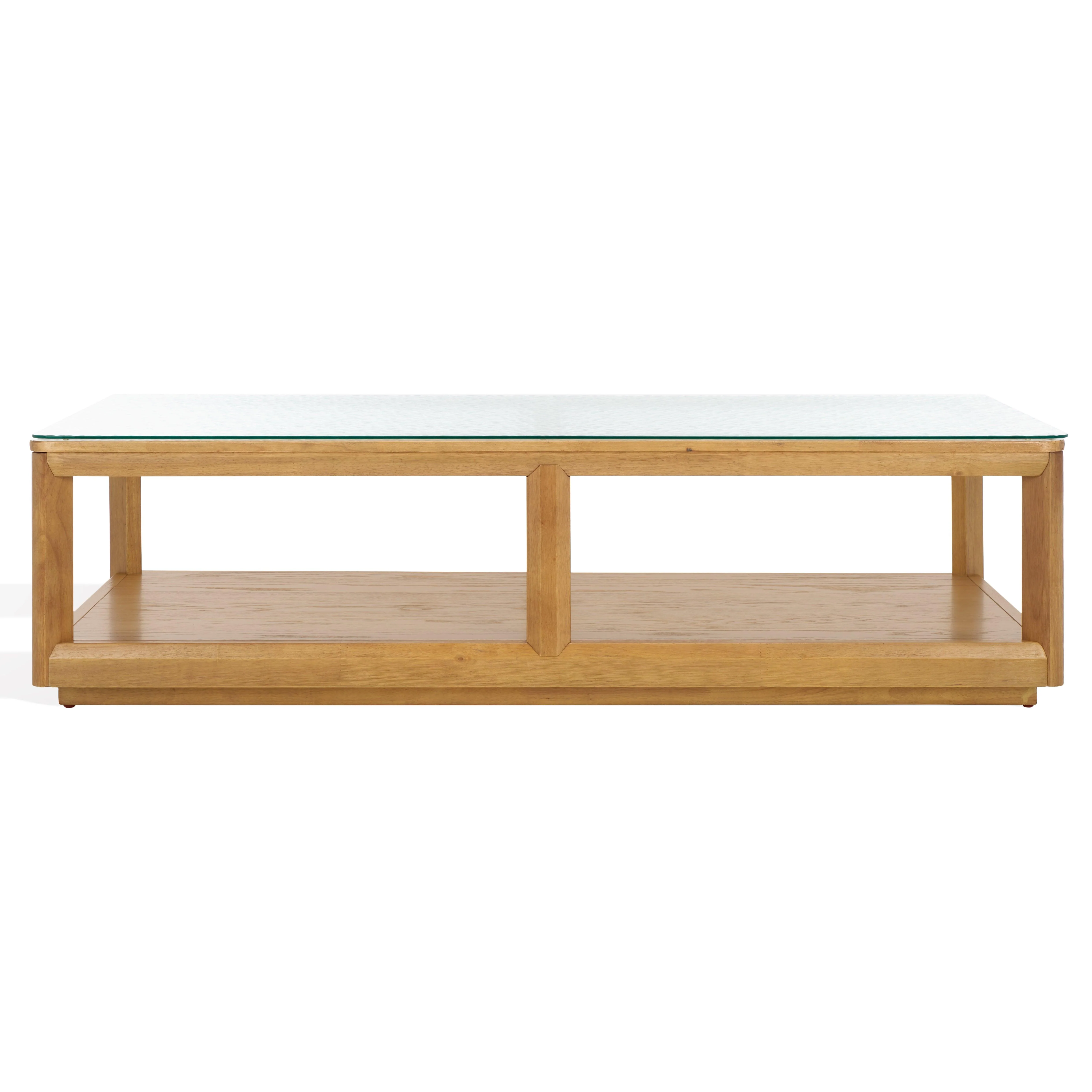 BENECARLO GLASS TOP COFFEE TABLE - Remutear