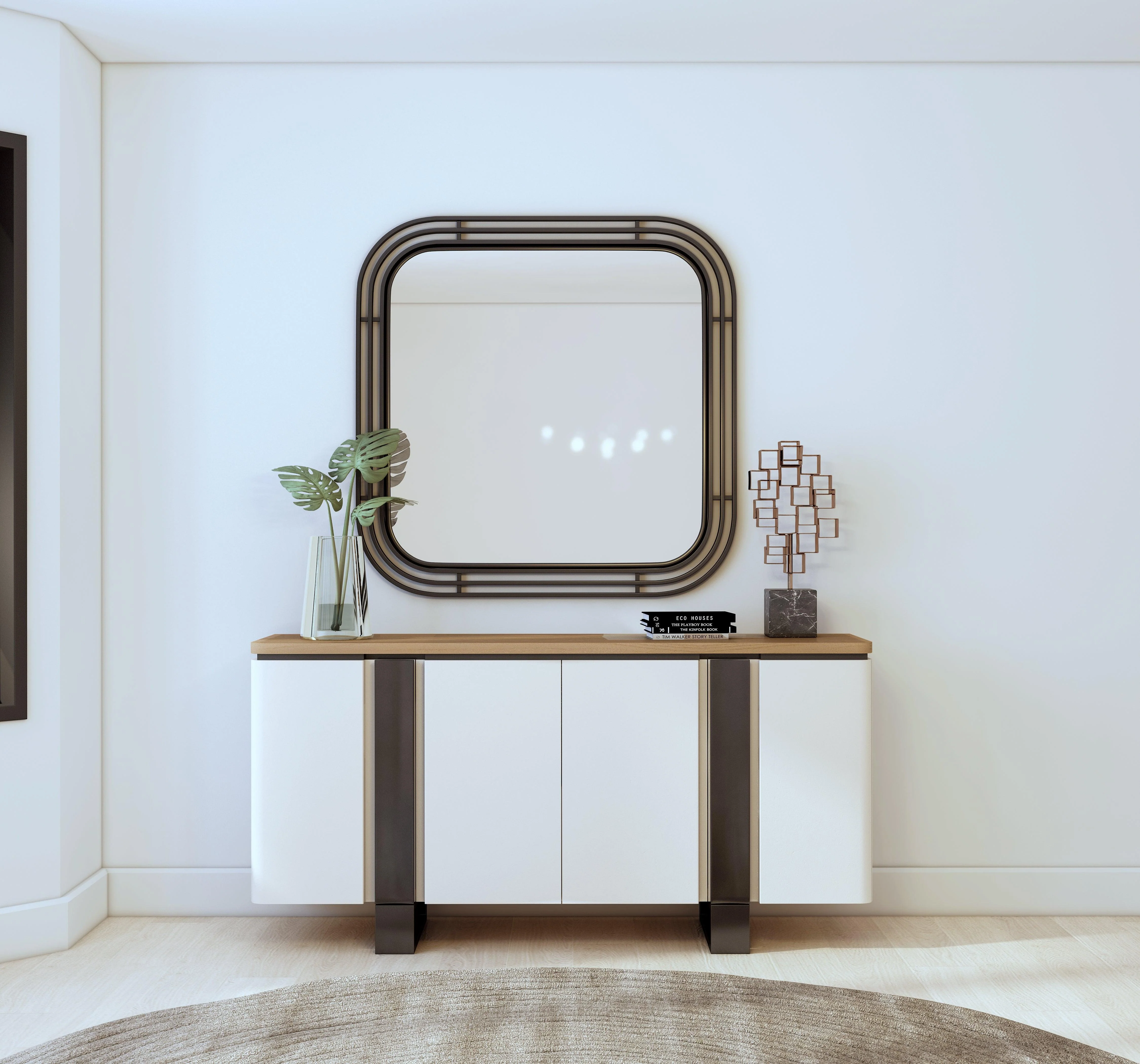 Portico Square Mirror - Remutear