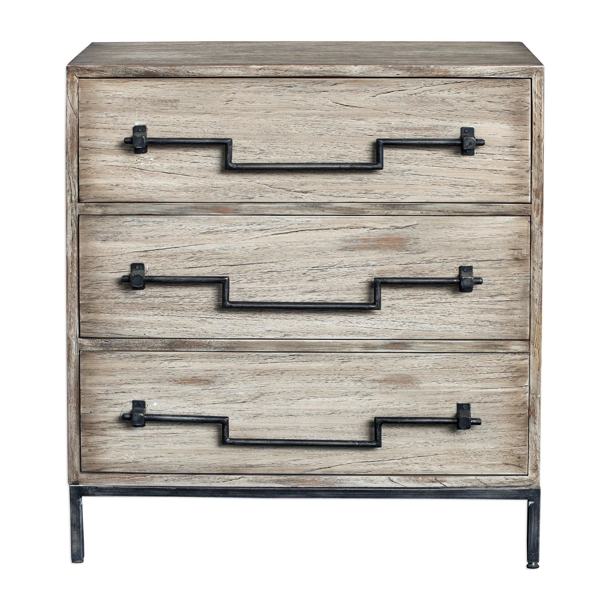 JORY AGED IVORY ACCENT DRAWERS - Remutear