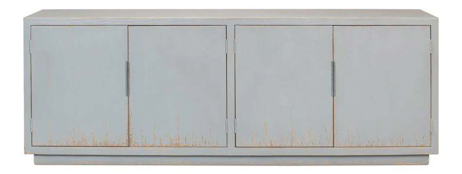Maldives 4 Door Sideboard - Eros Blue - Remutear