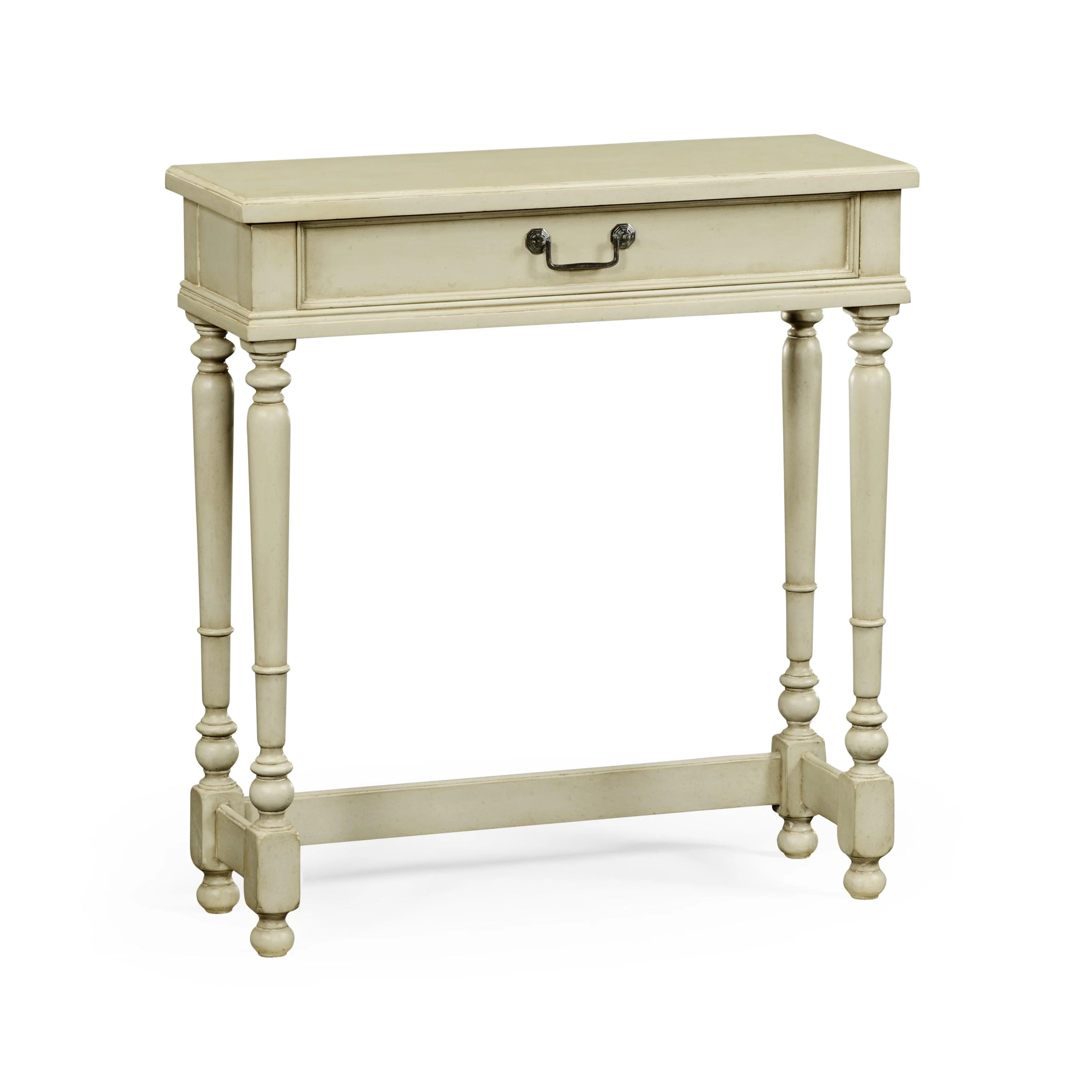 Casual Accents Grey Painted Rectangular Side Table - Remutear