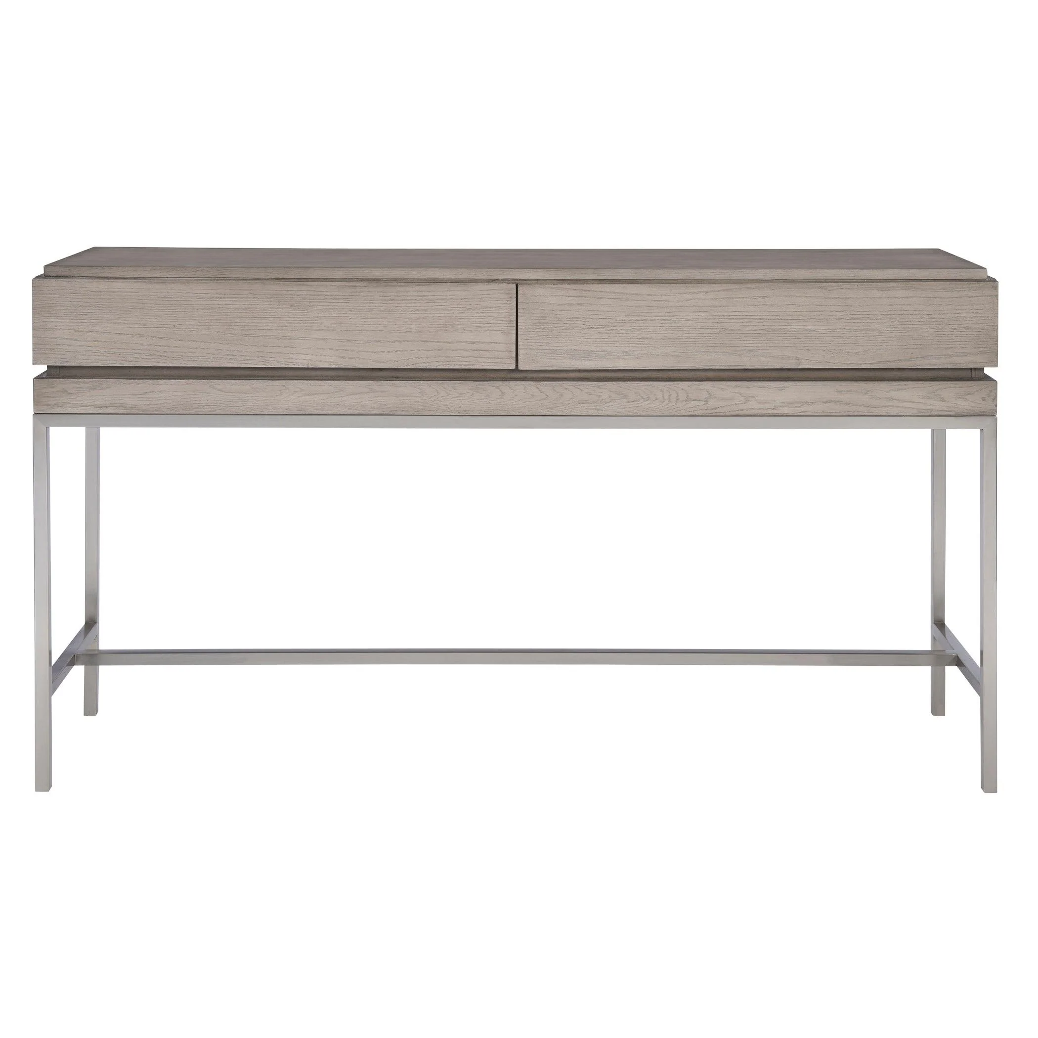 KAMALA GRAY OAK CONSOLE TABLE - Remutear