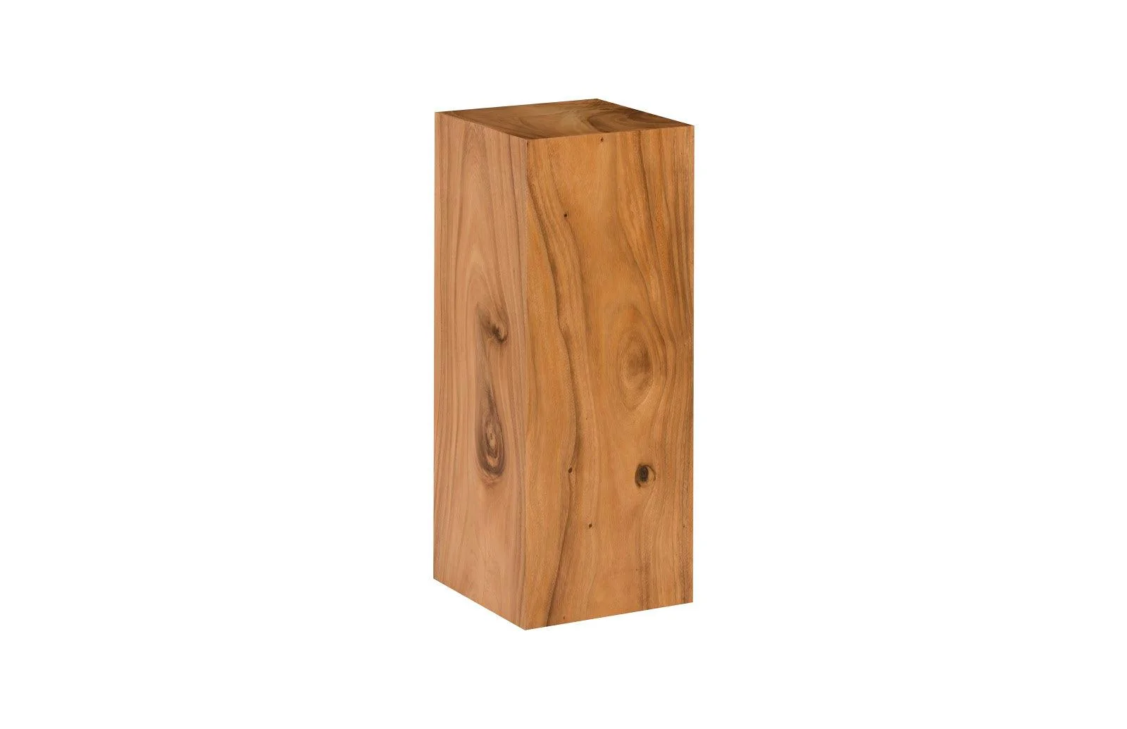 Origins Pedestal, Medium, Mitered Chamcha Wood, Natural - Remutear