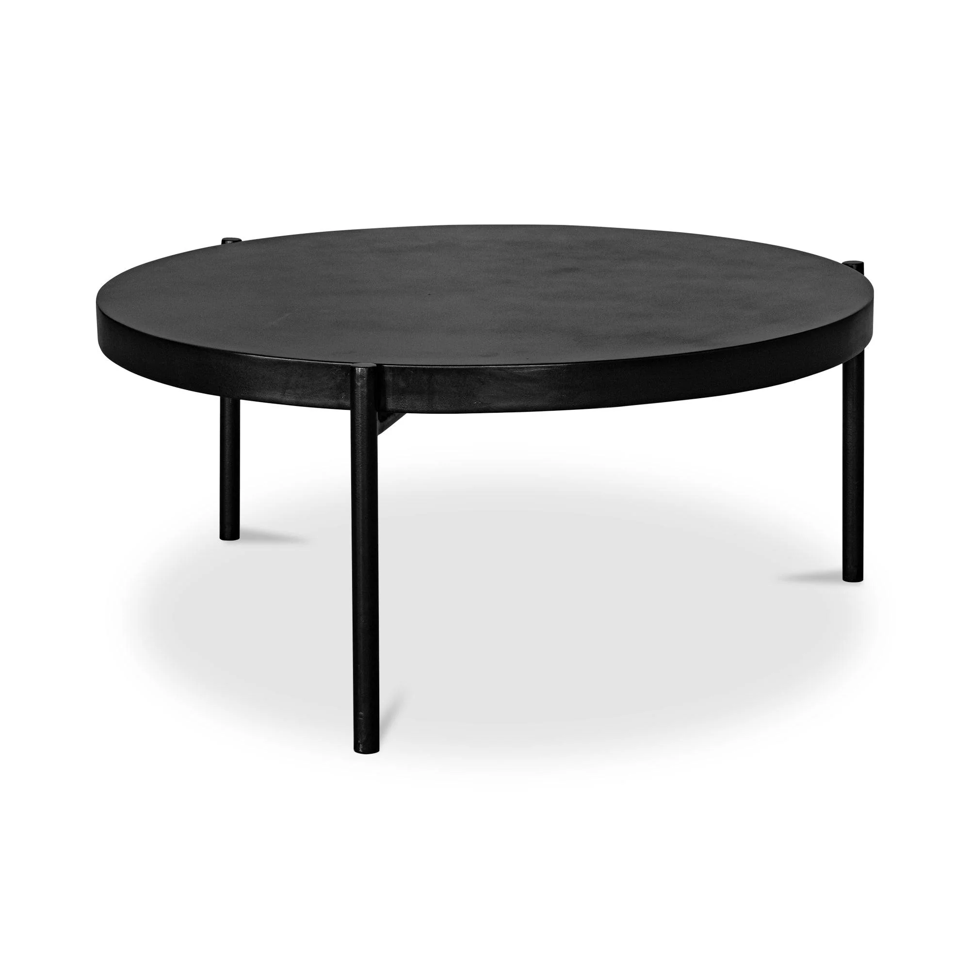 Mendez Outdoor Coffee Table Black - Remutear