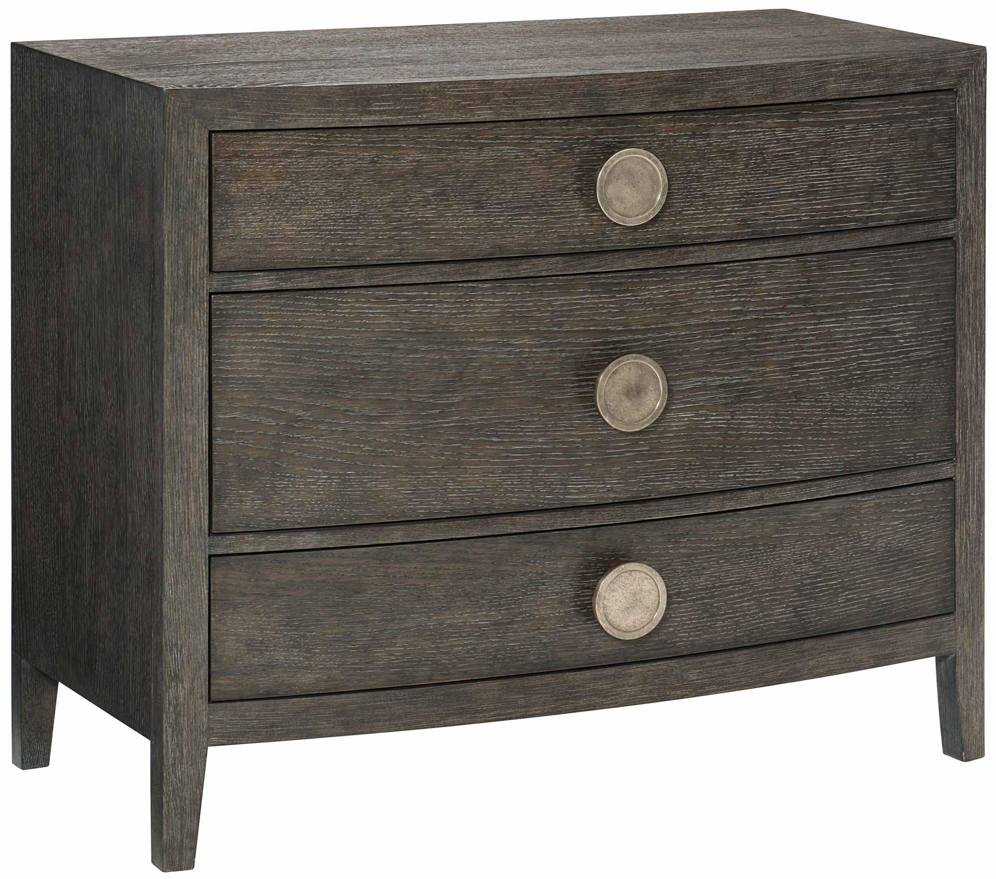 LINEA NIGHTSTAND WOOD BROWN - Remutear