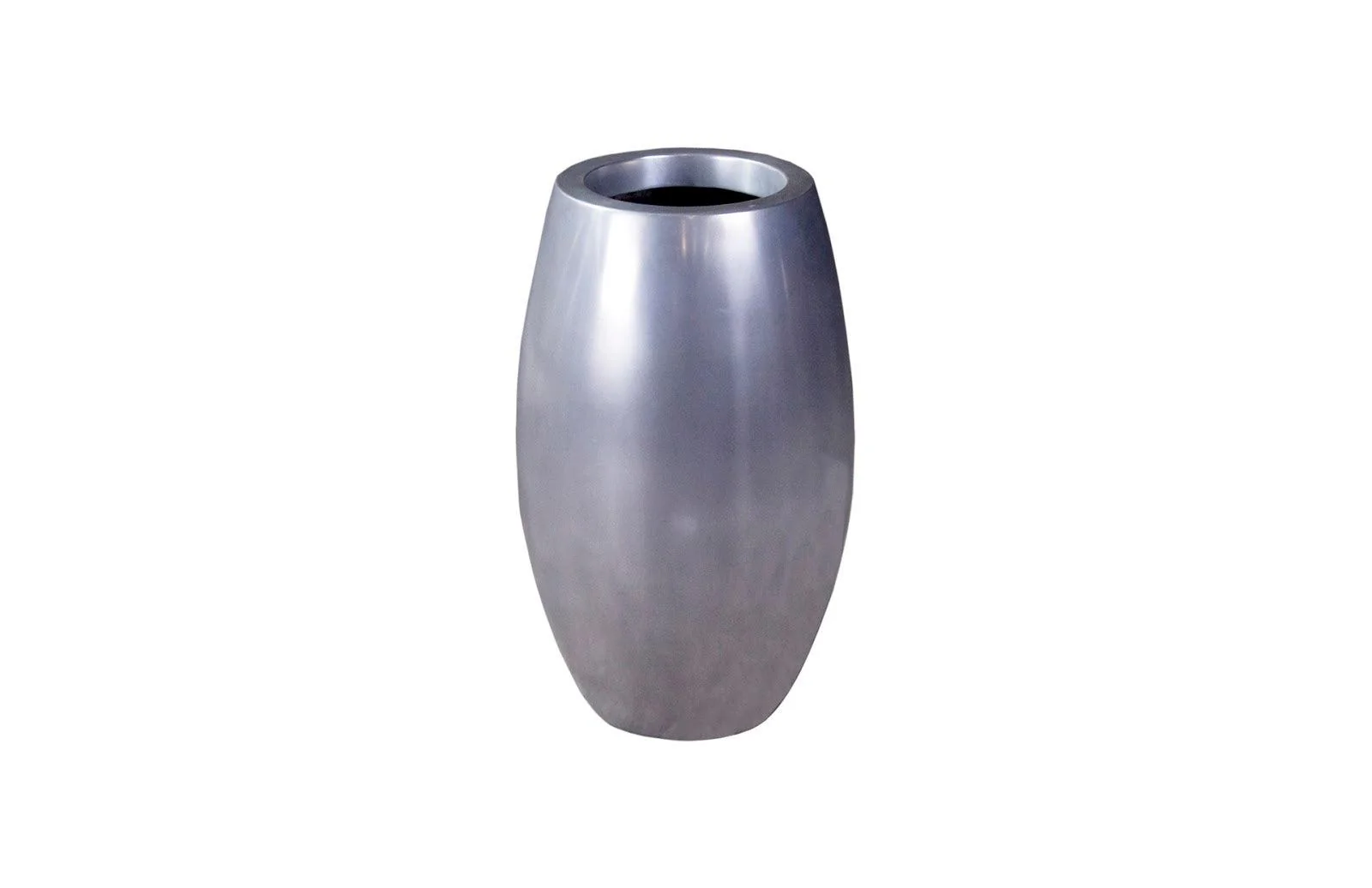 Elonga Planter, Polished Aluminum, SM - Remutear