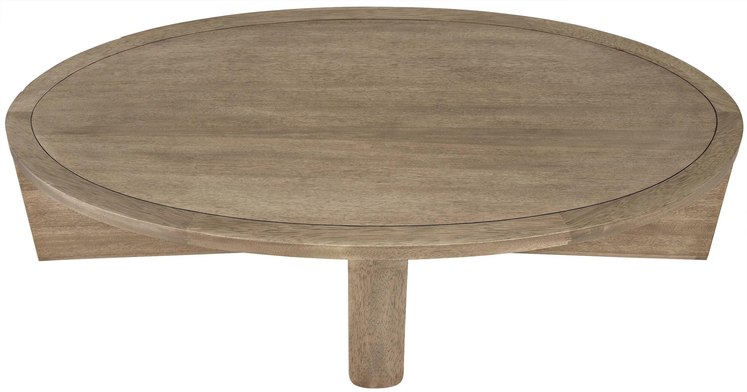 Bast Coffee Table, Washed Walnut - Remutear